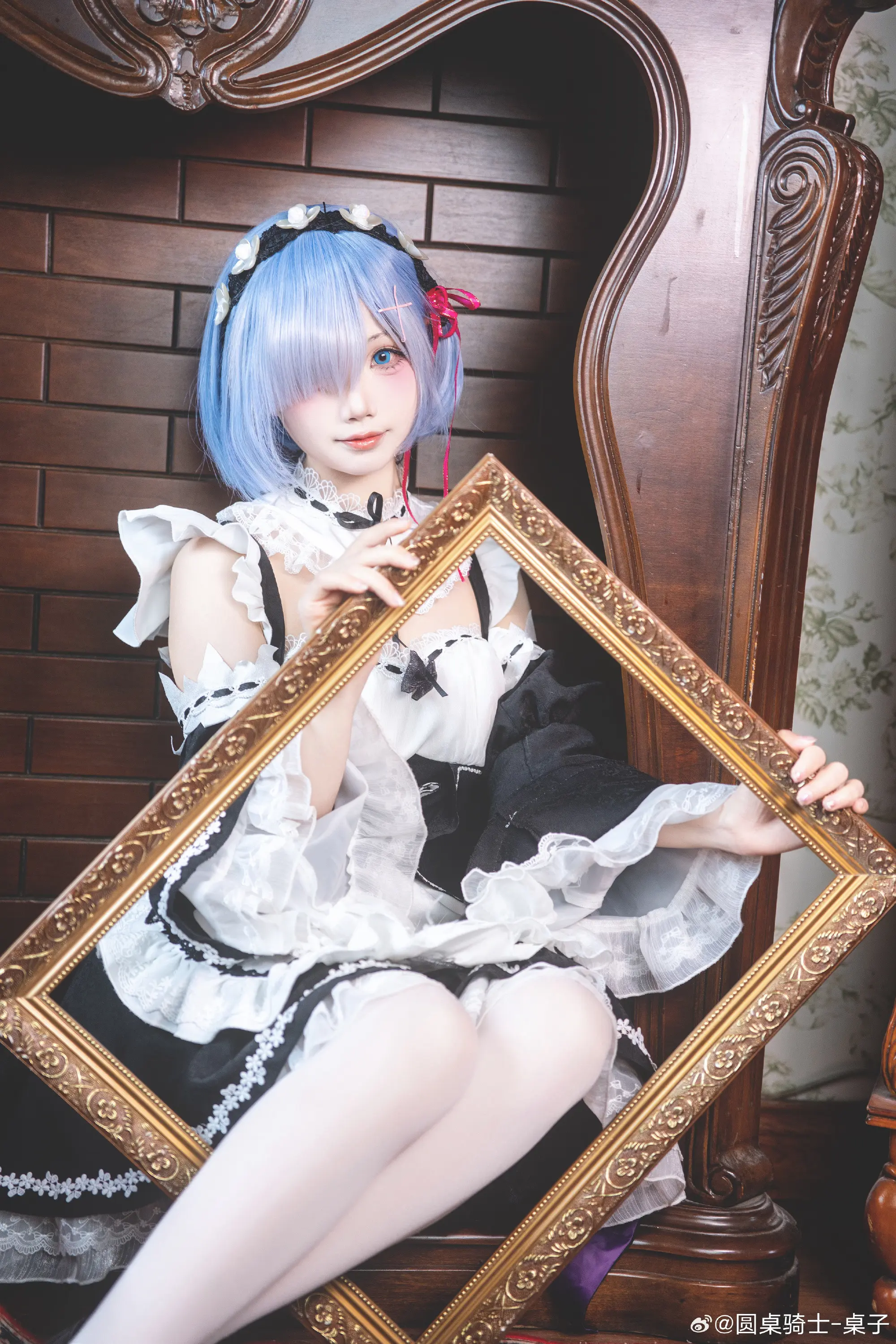 cosplay RE0 蕾姆@SASA小麋鹿 COSPLAY-第9张