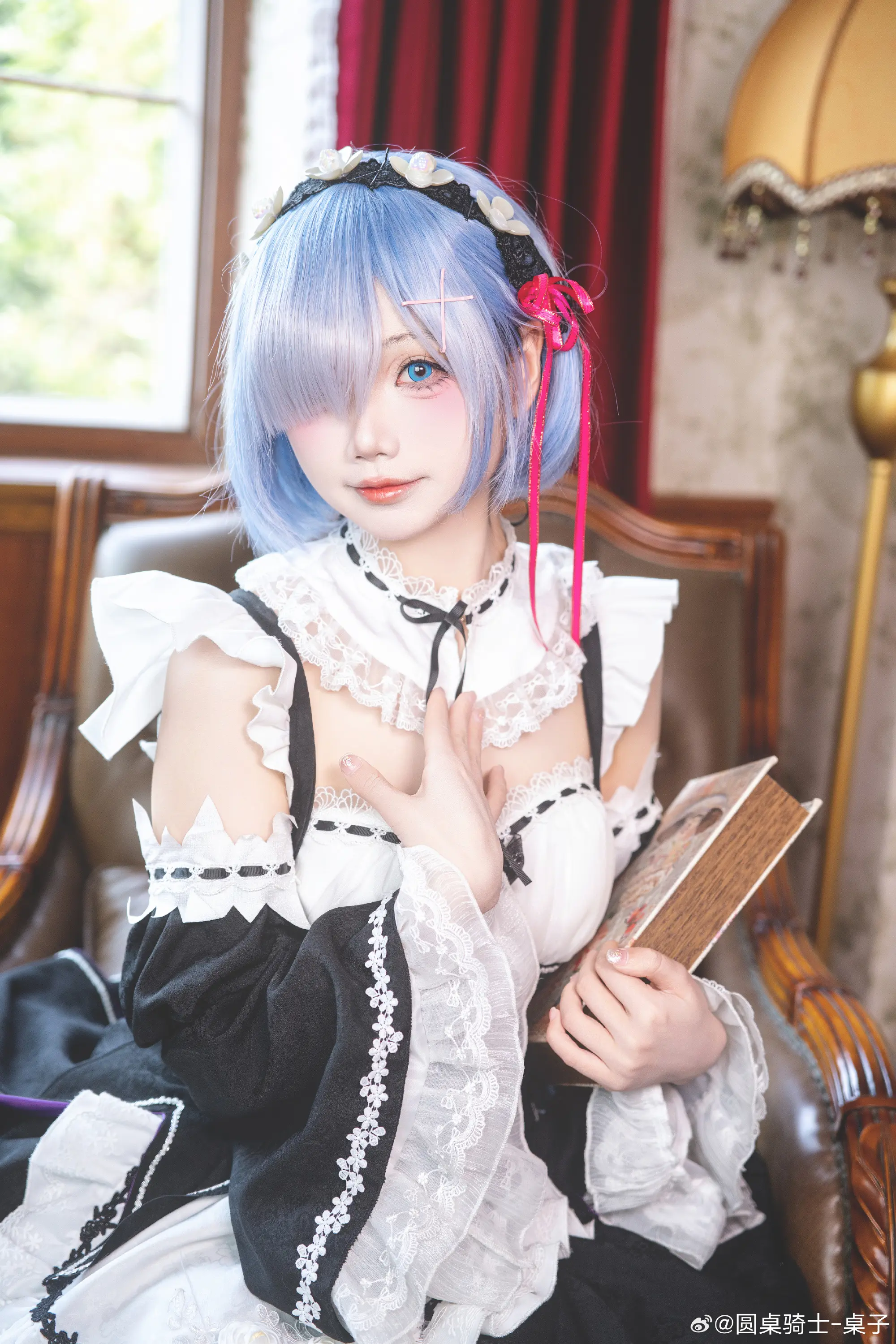 cosplay RE0 蕾姆@SASA小麋鹿 COSPLAY-第8张
