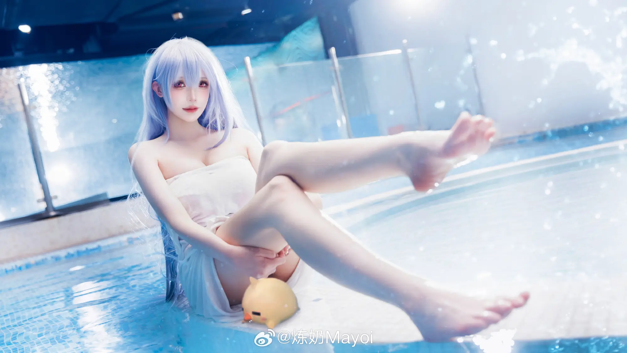 COSPLAY 我听说约会的时候，牵着手会更有感觉……要试试吗？ 碧蓝航线 伏罗希洛夫@炼奶Mayoi COSPLAY-第11张