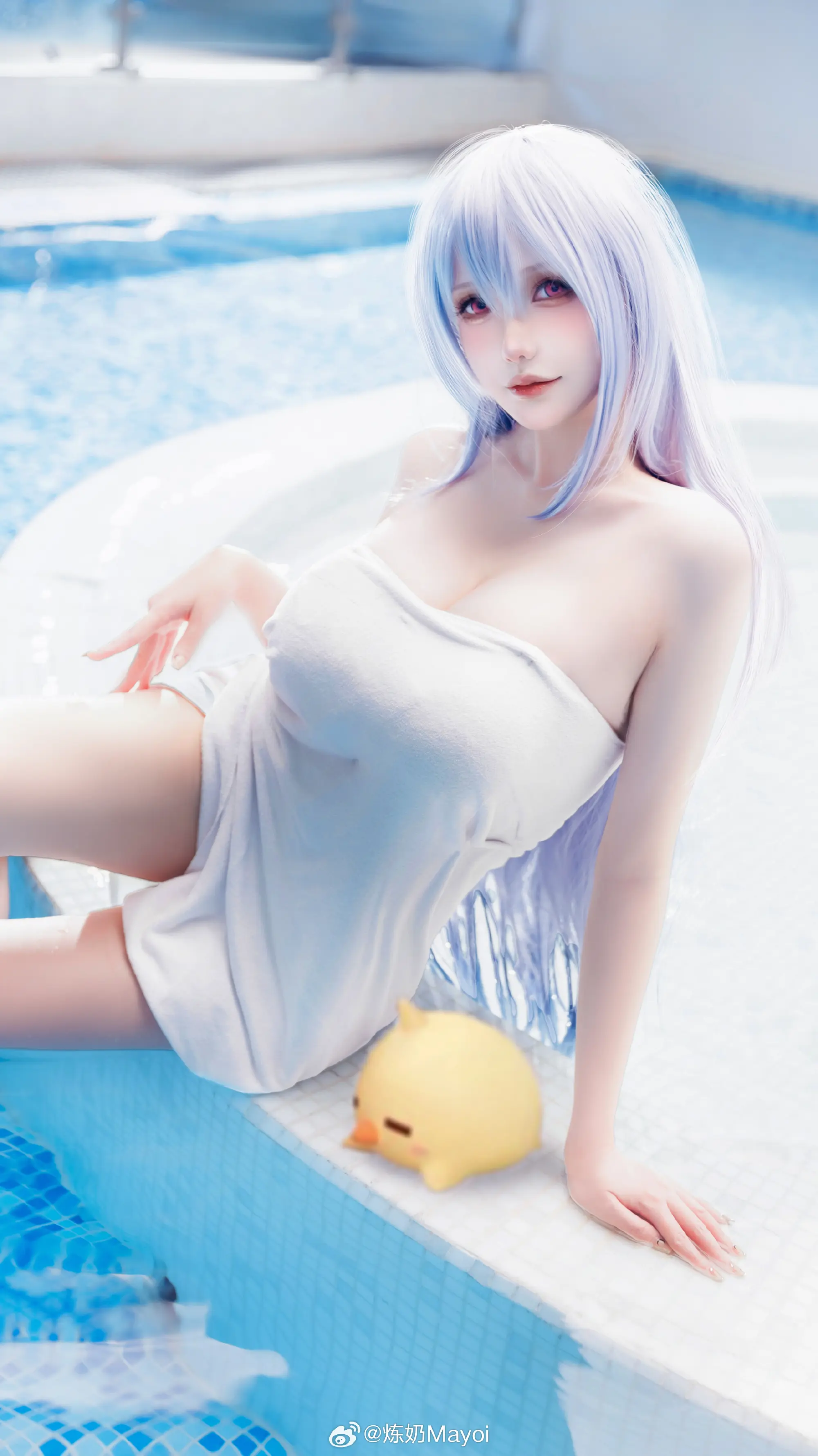 COSPLAY 我听说约会的时候，牵着手会更有感觉……要试试吗？ 碧蓝航线 伏罗希洛夫@炼奶Mayoi COSPLAY-第3张