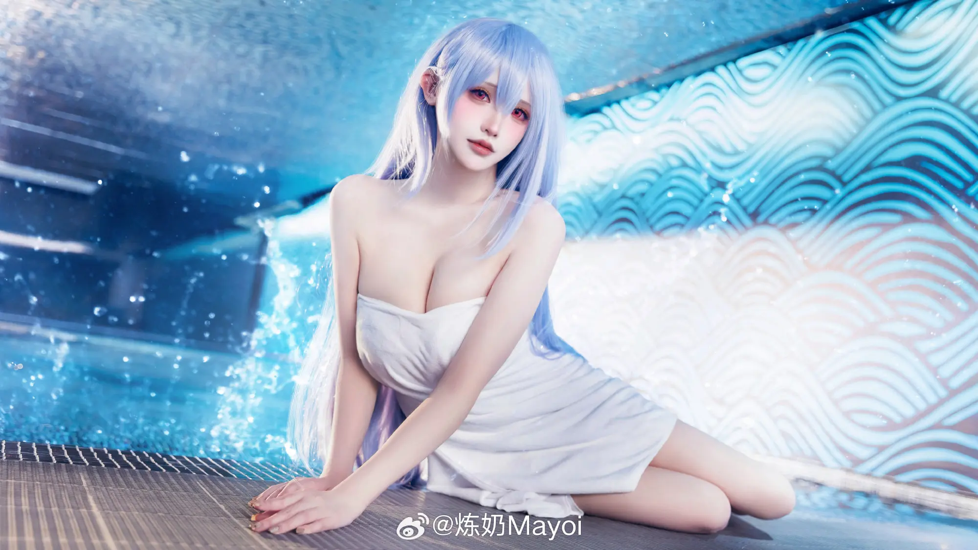 COSPLAY 我听说约会的时候，牵着手会更有感觉……要试试吗？ 碧蓝航线 伏罗希洛夫@炼奶Mayoi COSPLAY-第4张