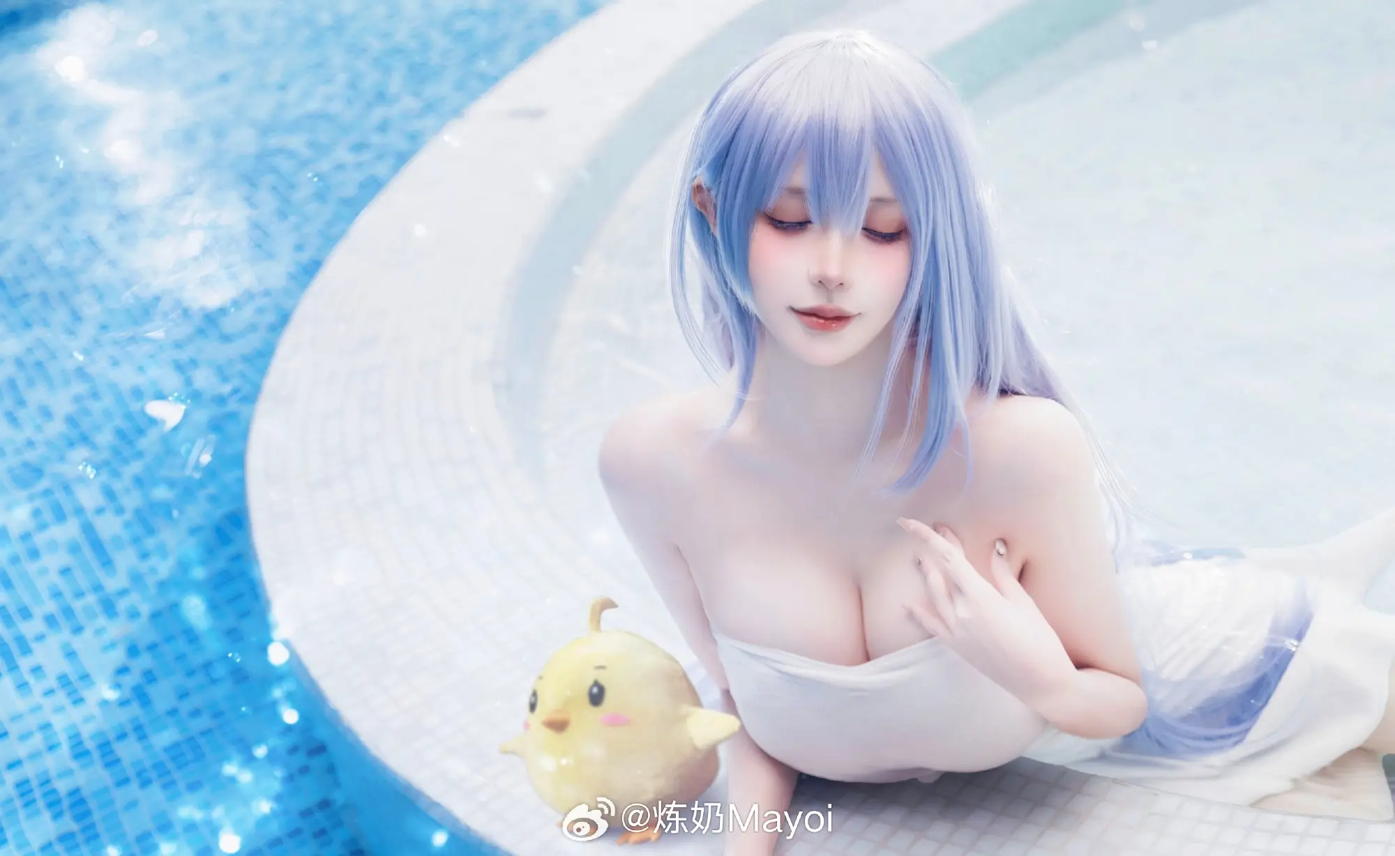 COSPLAY 我听说约会的时候，牵着手会更有感觉……要试试吗？ 碧蓝航线 伏罗希洛夫@炼奶Mayoi COSPLAY-第7张