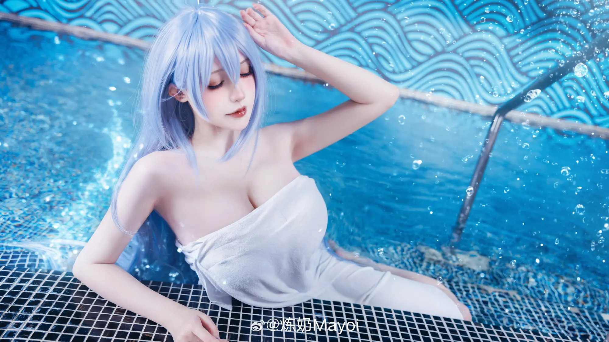COSPLAY 我听说约会的时候，牵着手会更有感觉……要试试吗？ 碧蓝航线 伏罗希洛夫@炼奶Mayoi COSPLAY-第10张