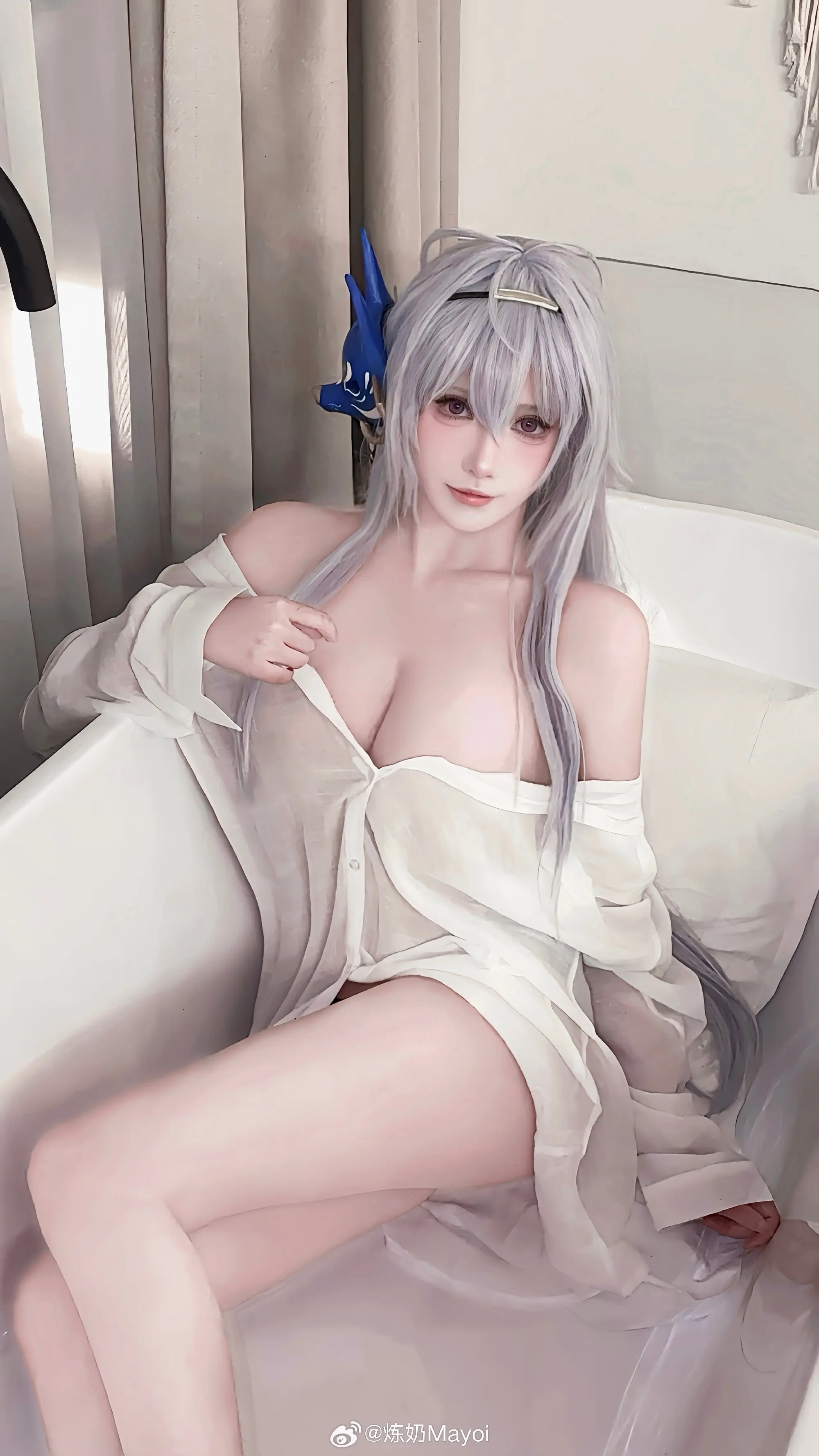 COSPLAY 碧蓝航线 土佐 䲠@炼奶Mayoi-公众号小姨ai