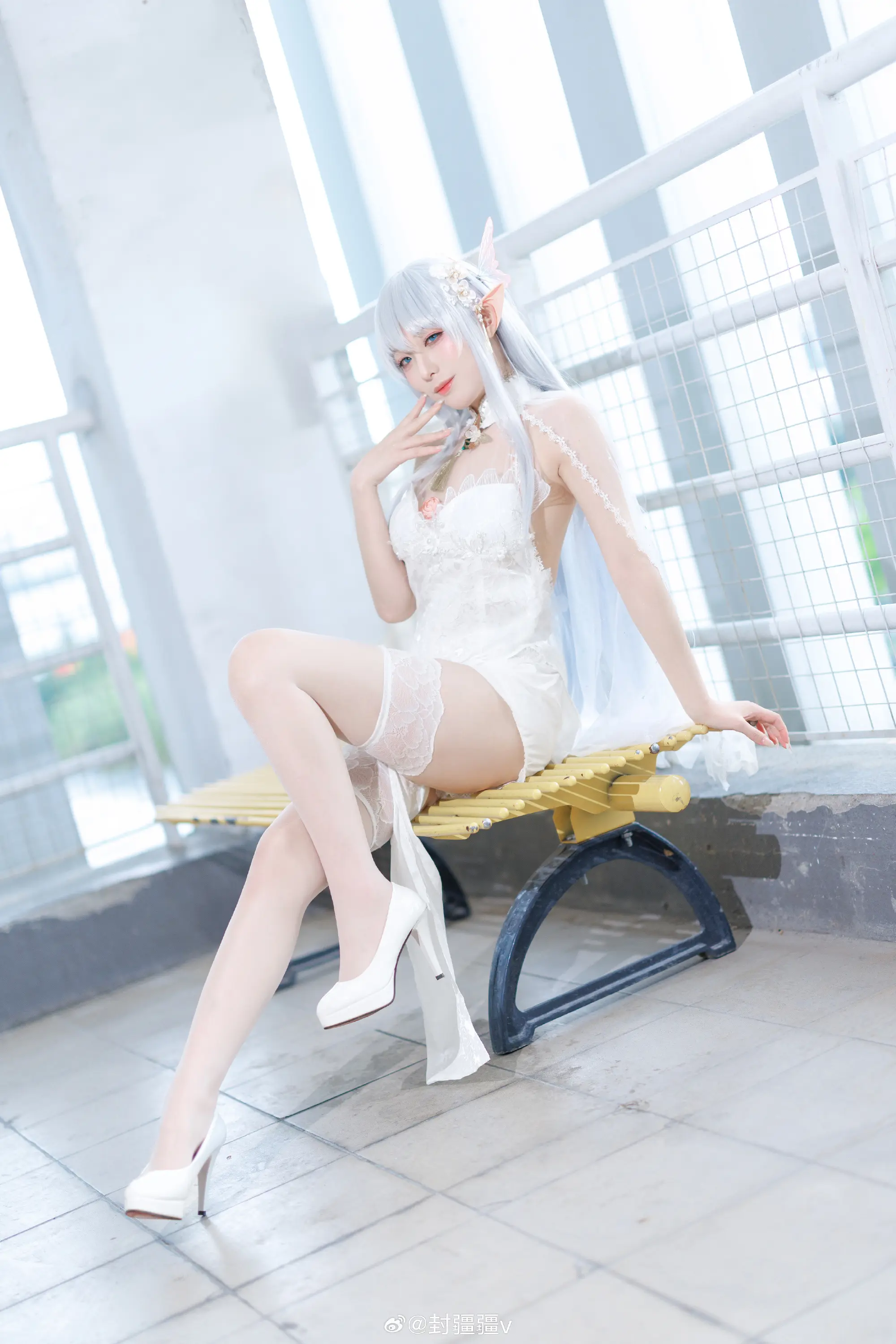 cosplay 🦋阿尔比恩场照@封疆疆v-公众号小姨ai