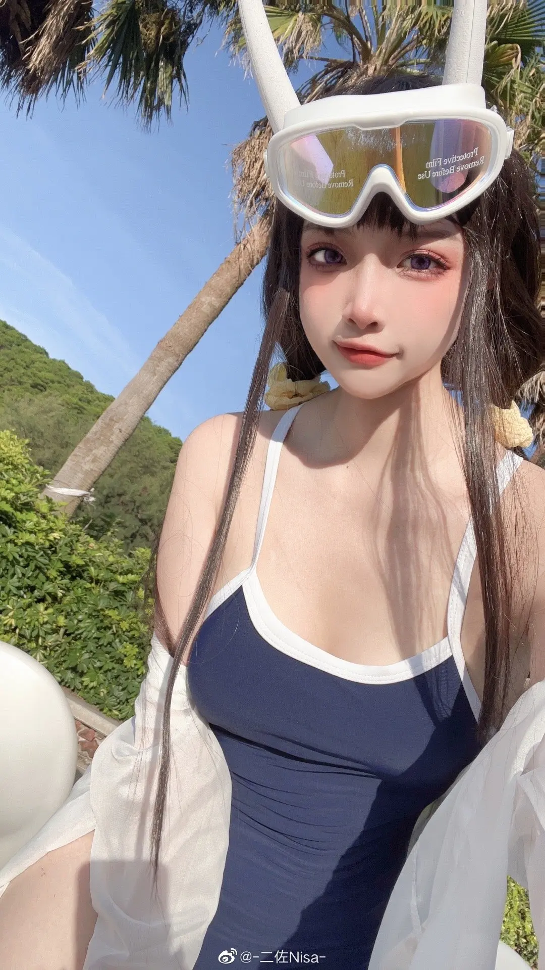 夏天！碧蓝航线 能代@-二佐Nisa--公众号小姨ai