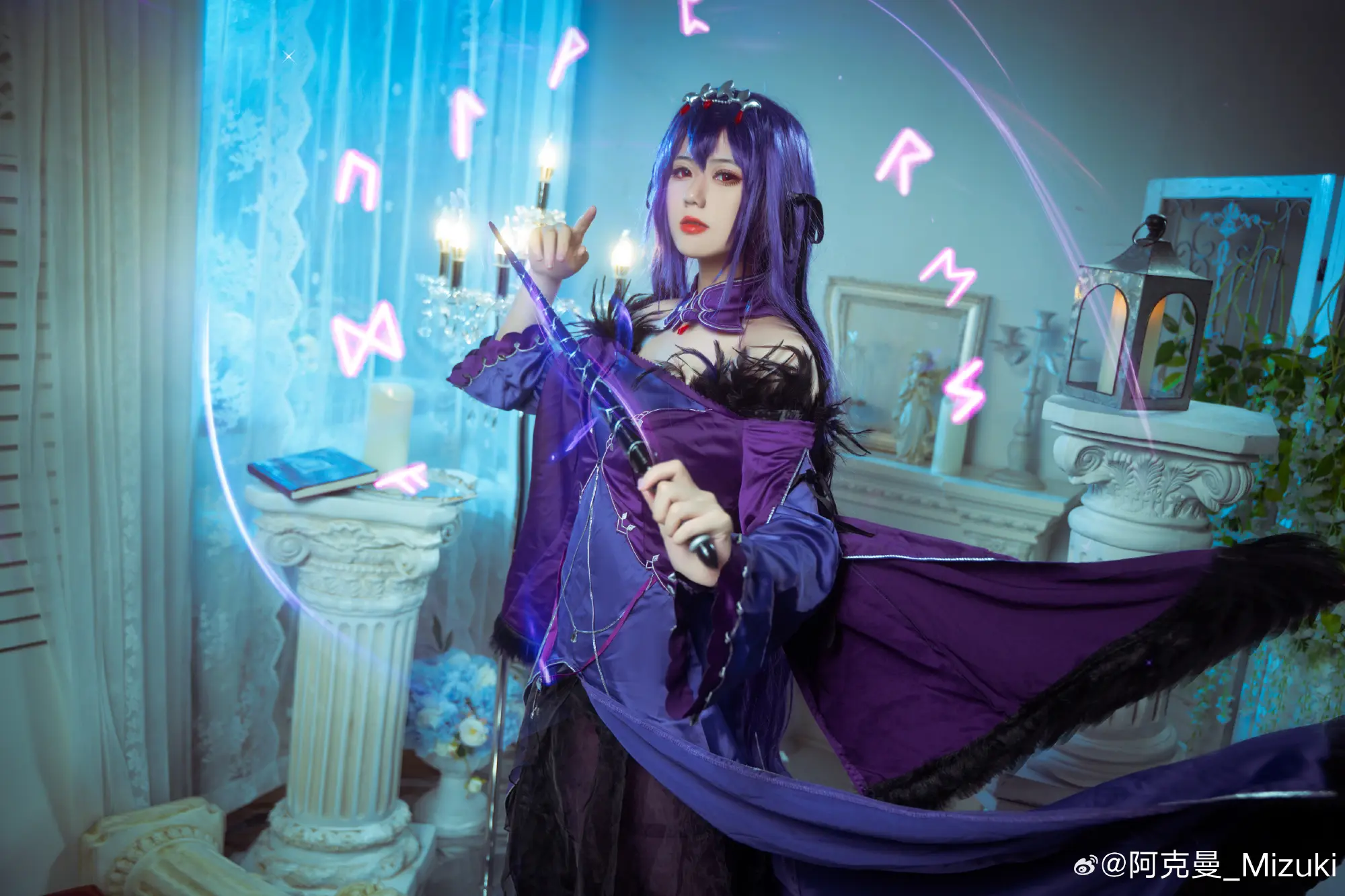 FateGrandOrder 斯卡哈·斯卡蒂@阿克曼_Mizuki-公众号小姨ai