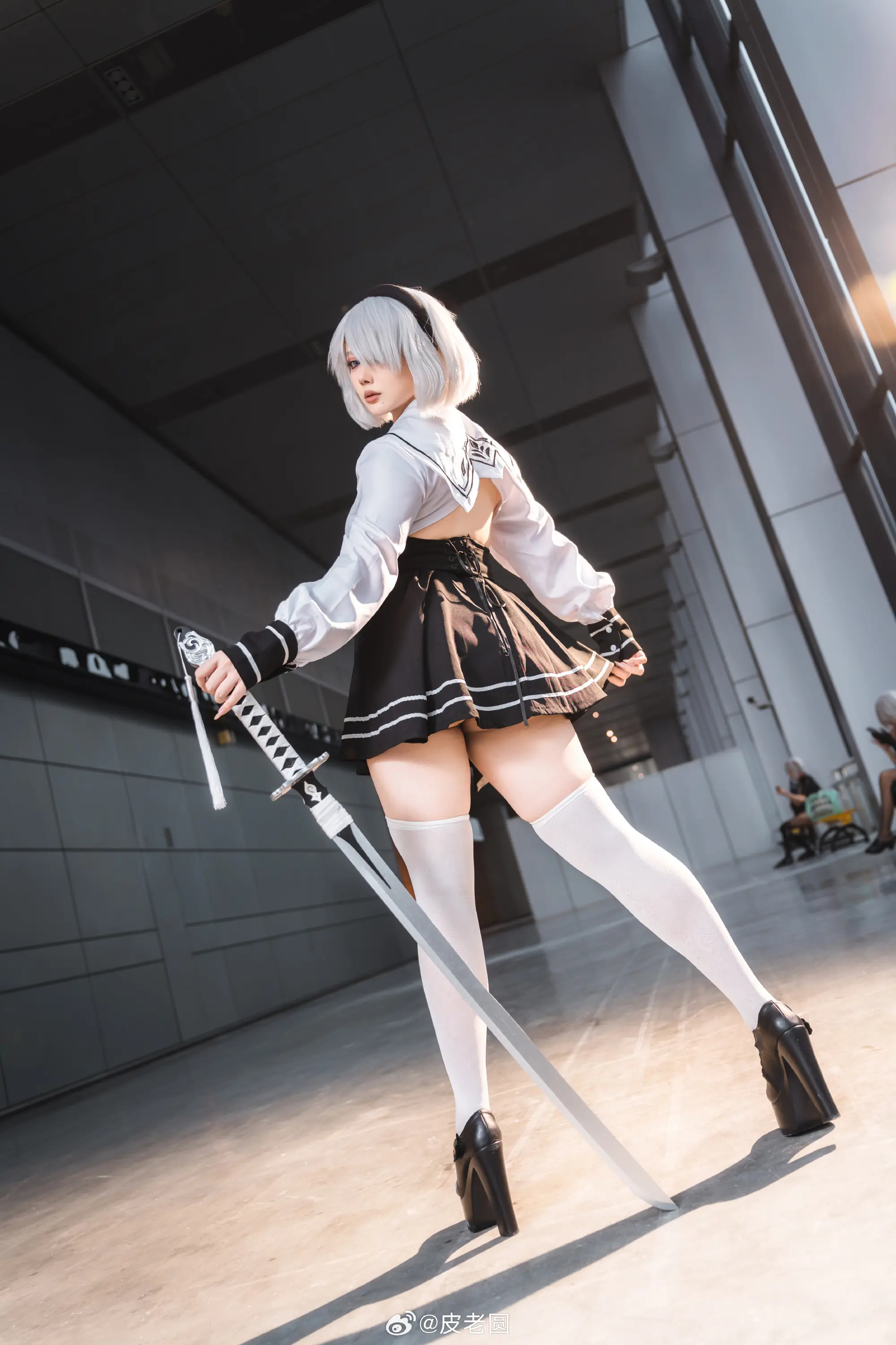 COSPLAY 尼尔:机械纪元 ⚠️2b同人注意@皮老圆 COSPLAY-第8张