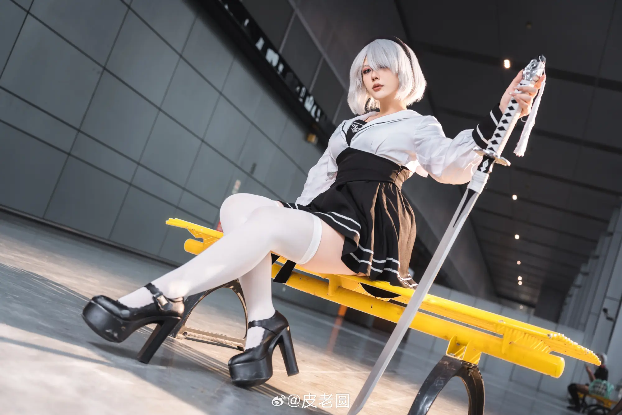 COSPLAY 尼尔:机械纪元 ⚠️2b同人注意@皮老圆 COSPLAY-第5张