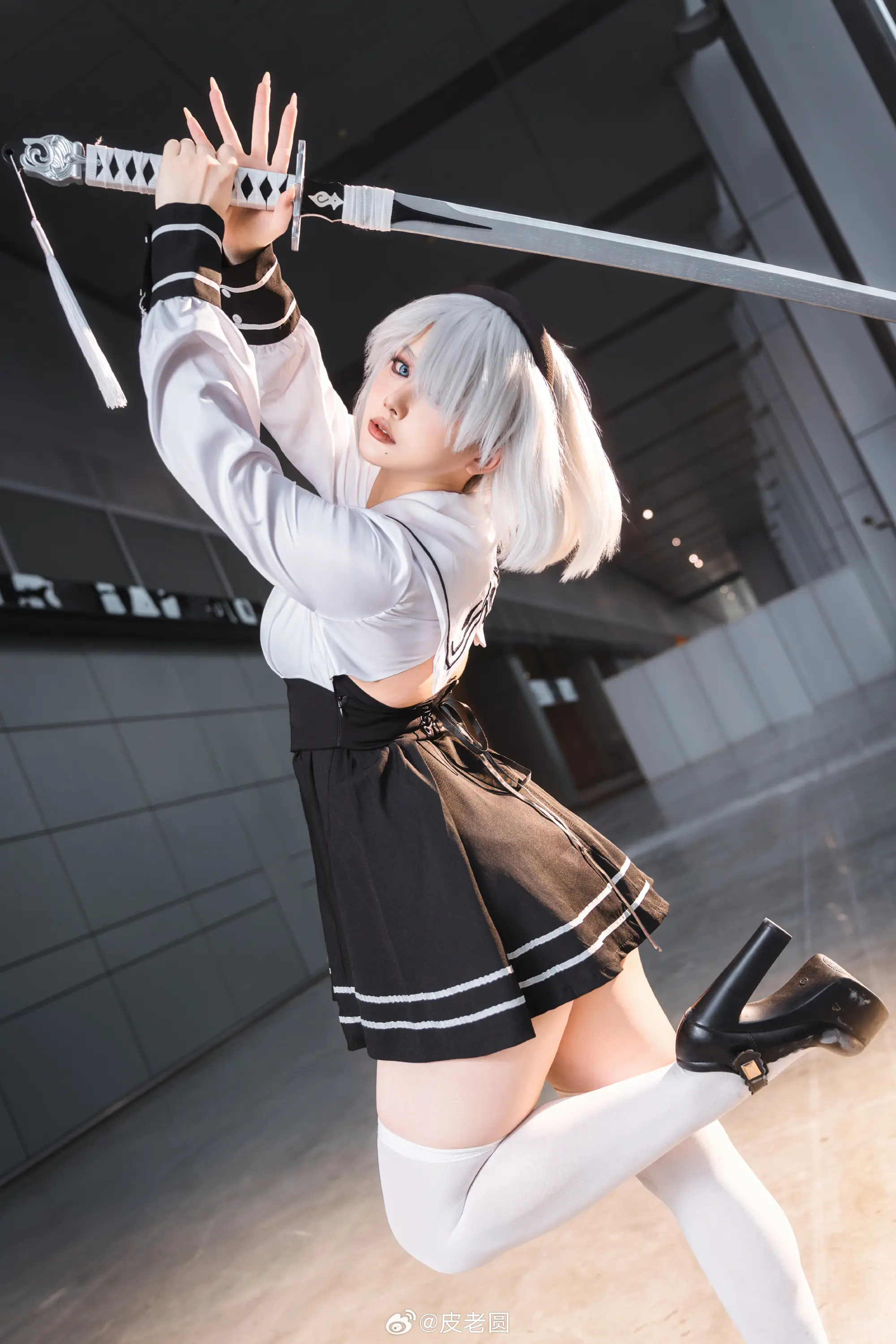 COSPLAY 尼尔:机械纪元 ⚠️2b同人注意@皮老圆 COSPLAY-第9张