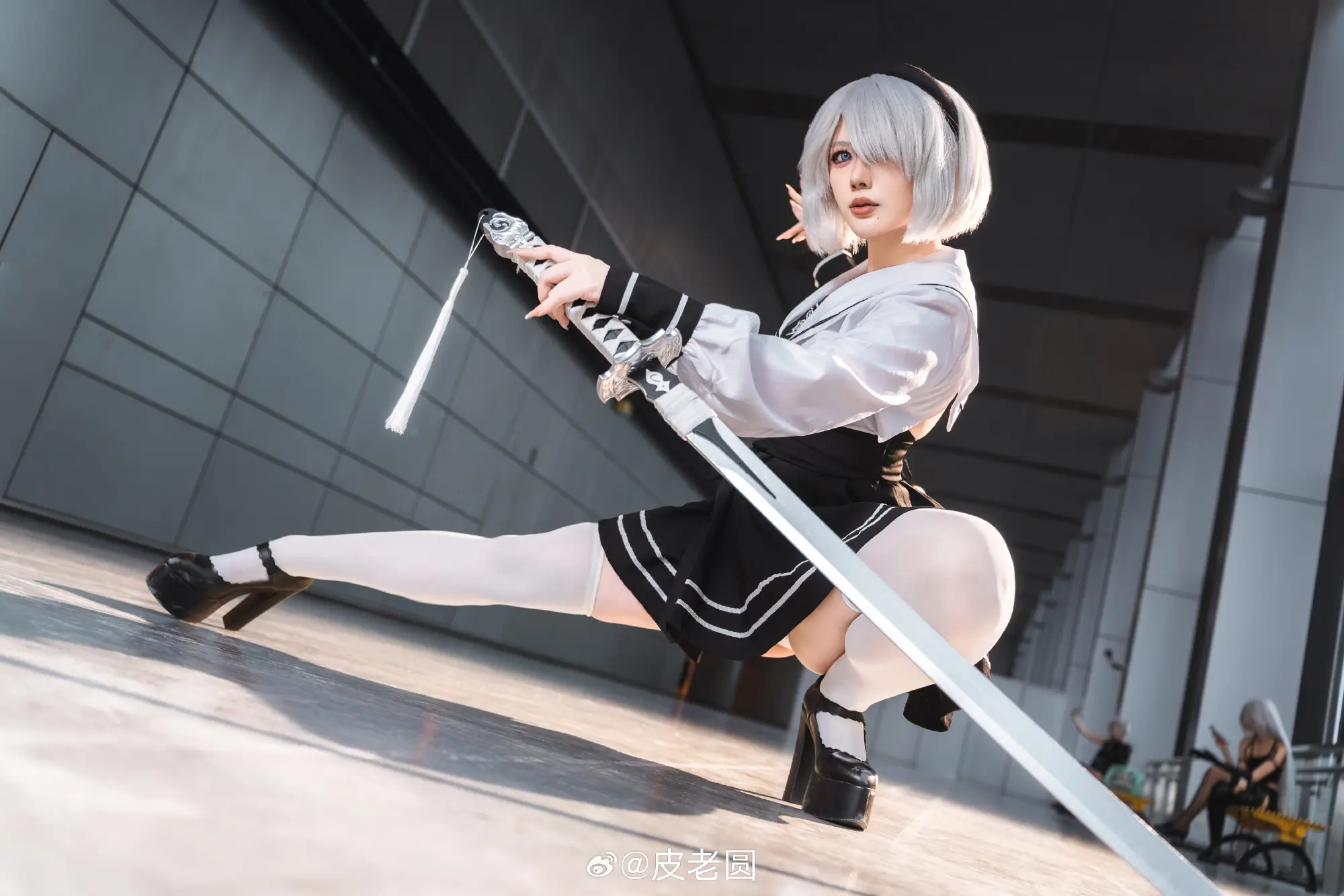 COSPLAY 尼尔:机械纪元 ⚠️2b同人注意@皮老圆 COSPLAY-第7张