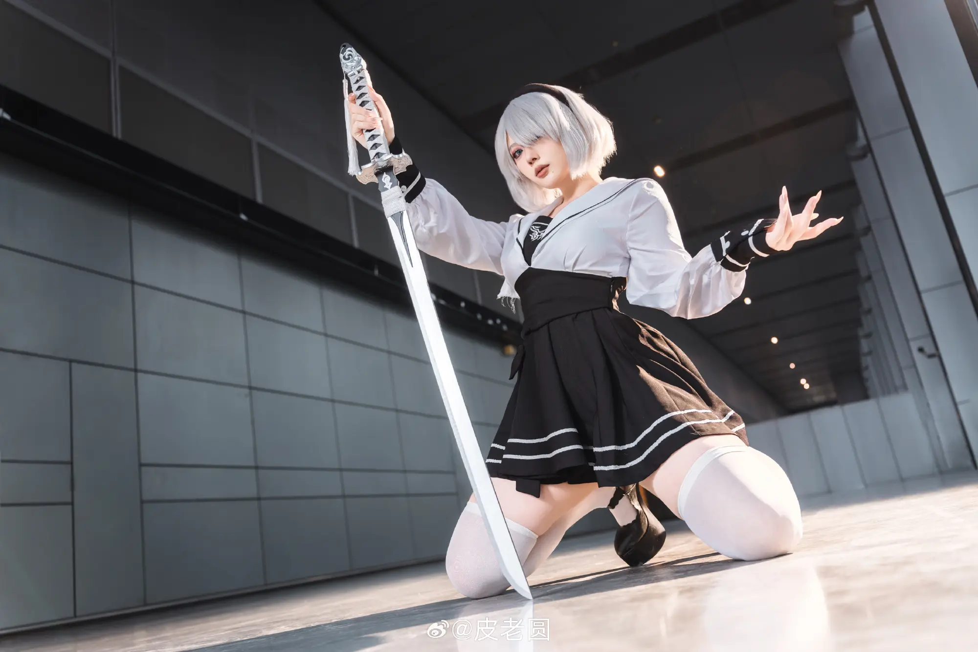 COSPLAY 尼尔:机械纪元 ⚠️2b同人注意@皮老圆 COSPLAY-第6张