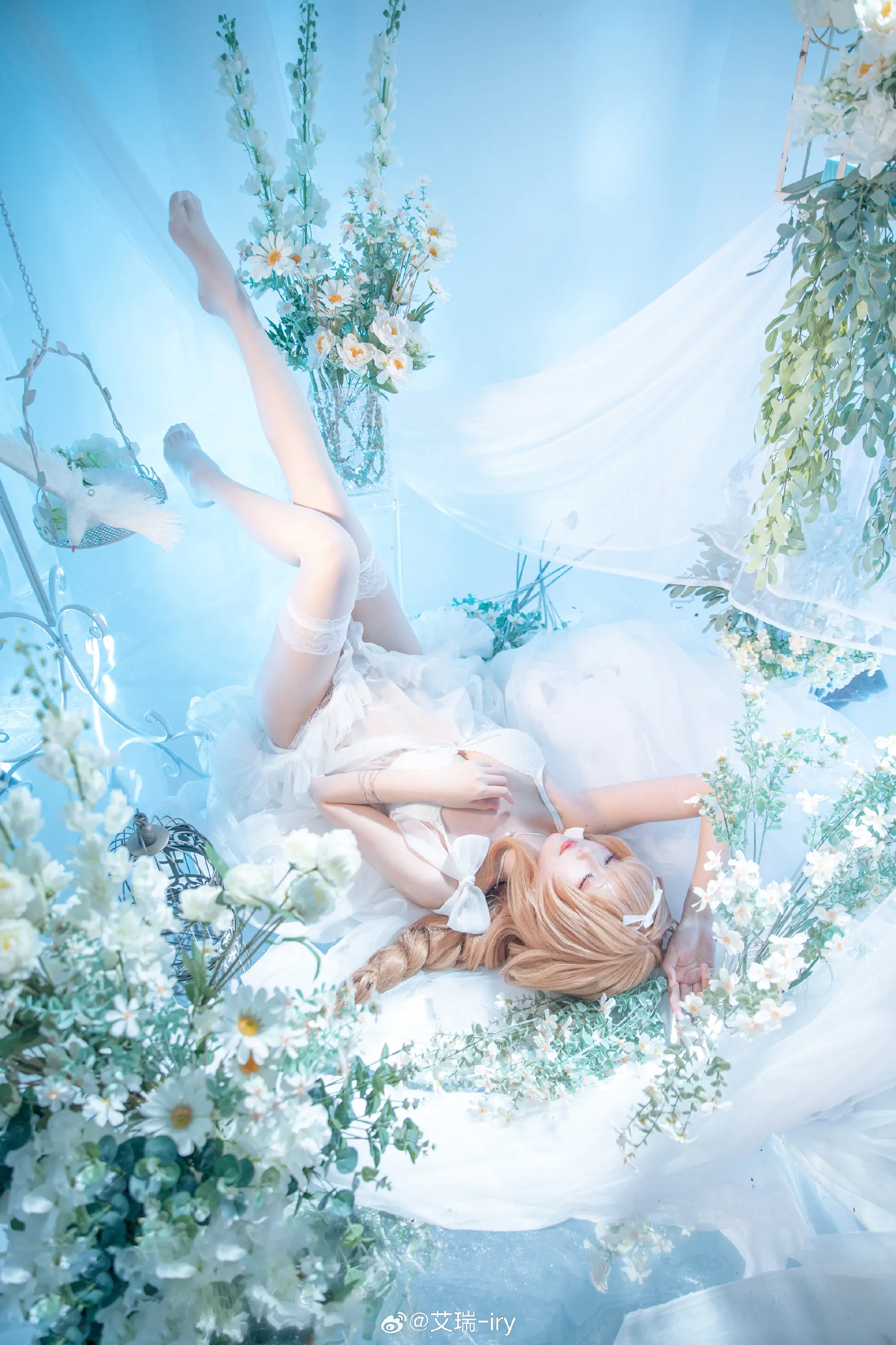 COSPLAY 渴望触碰天空的金丝雀，被困于名为“家族”的华丽牢笼中🕊️ 无期迷途 ■MBCC-S-193艾瑞尔 笼中鸟@艾瑞-iry COSPLAY-第14张