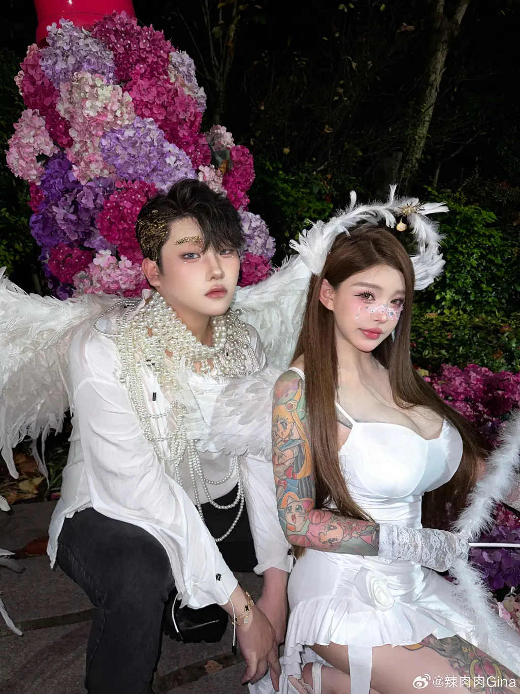 𝒞𝓊𝓅𝒾𝒹 🏹 一起坠入爱河吧 ​​​@辣肉肉Gina COSPLAY-第7张