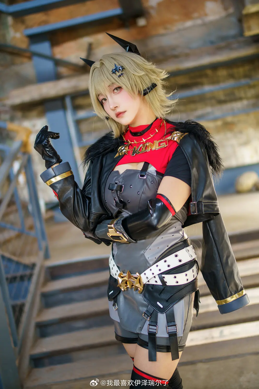 COSPLAY 绝区零 我就是凯撒 卡吕冬之子的老大@我最喜欢伊泽瑞尔了-公众号小姨ai