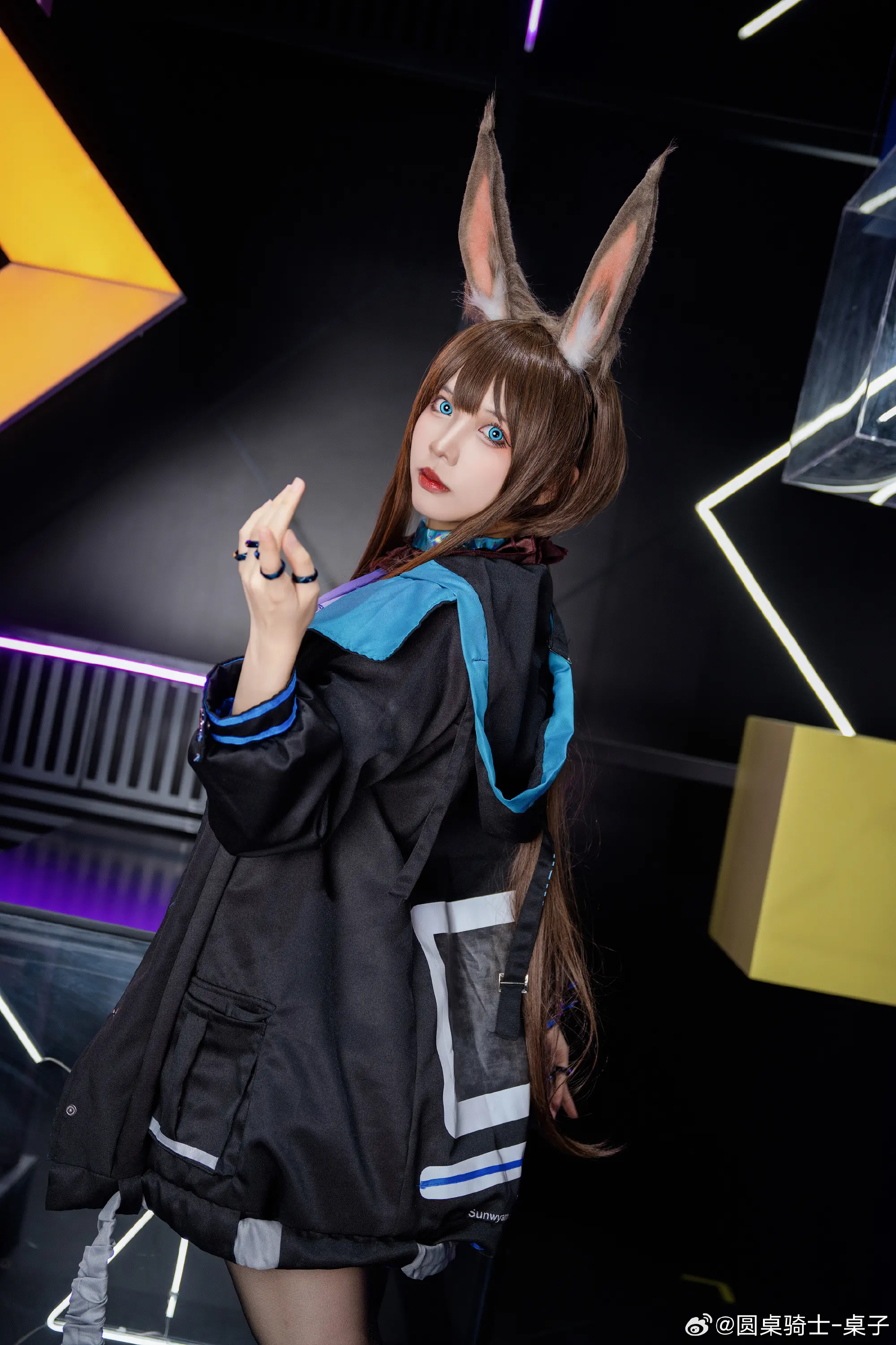 231114 cosplay 明日方舟 阿米娅@挽希--公众号小姨ai