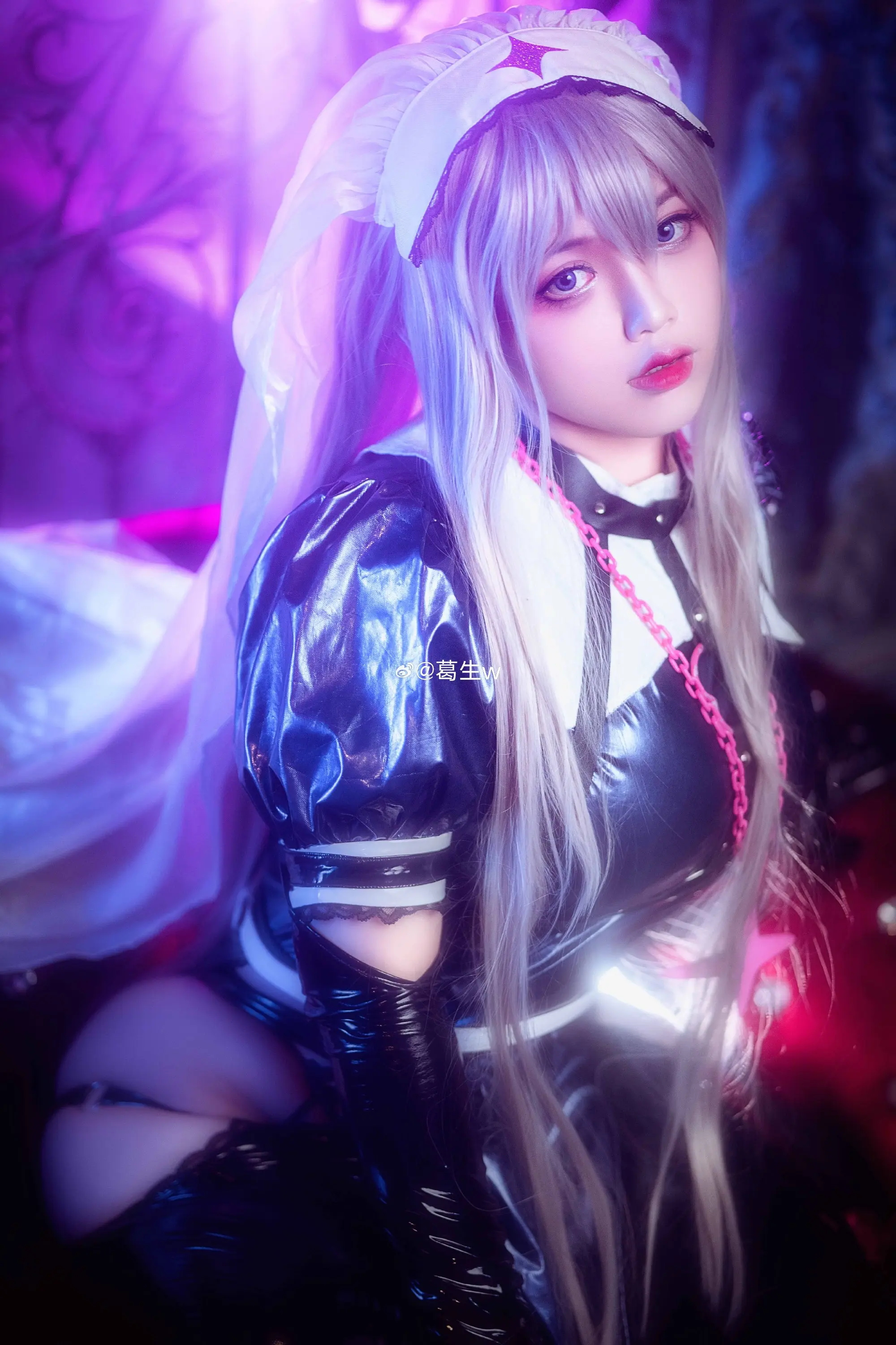 cosplay 喵斯快跑 修女玛莉嘉cos@葛生w-公众号小姨ai