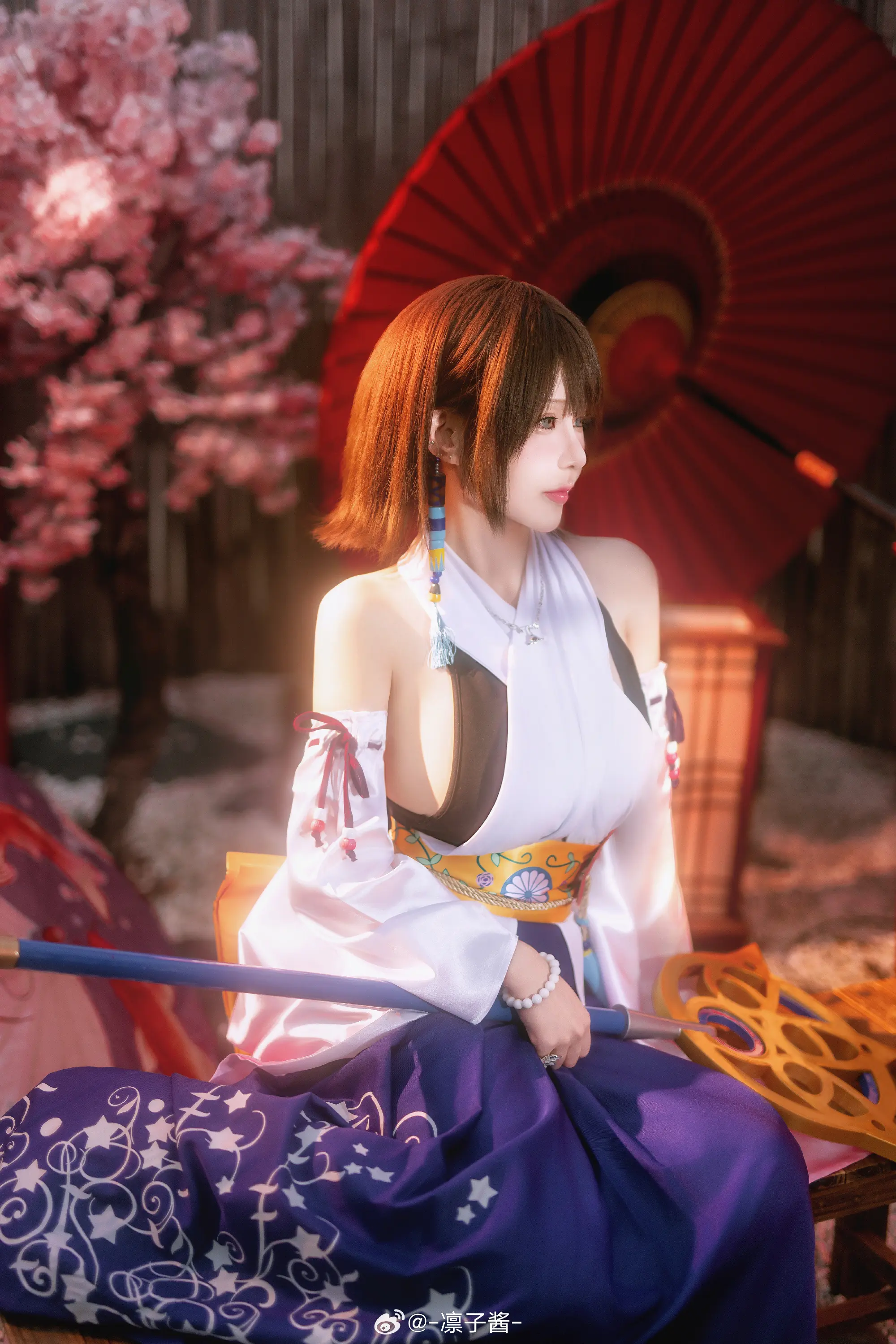 cosplay 最终幻想 尤娜@-凛子酱--公众号小姨ai