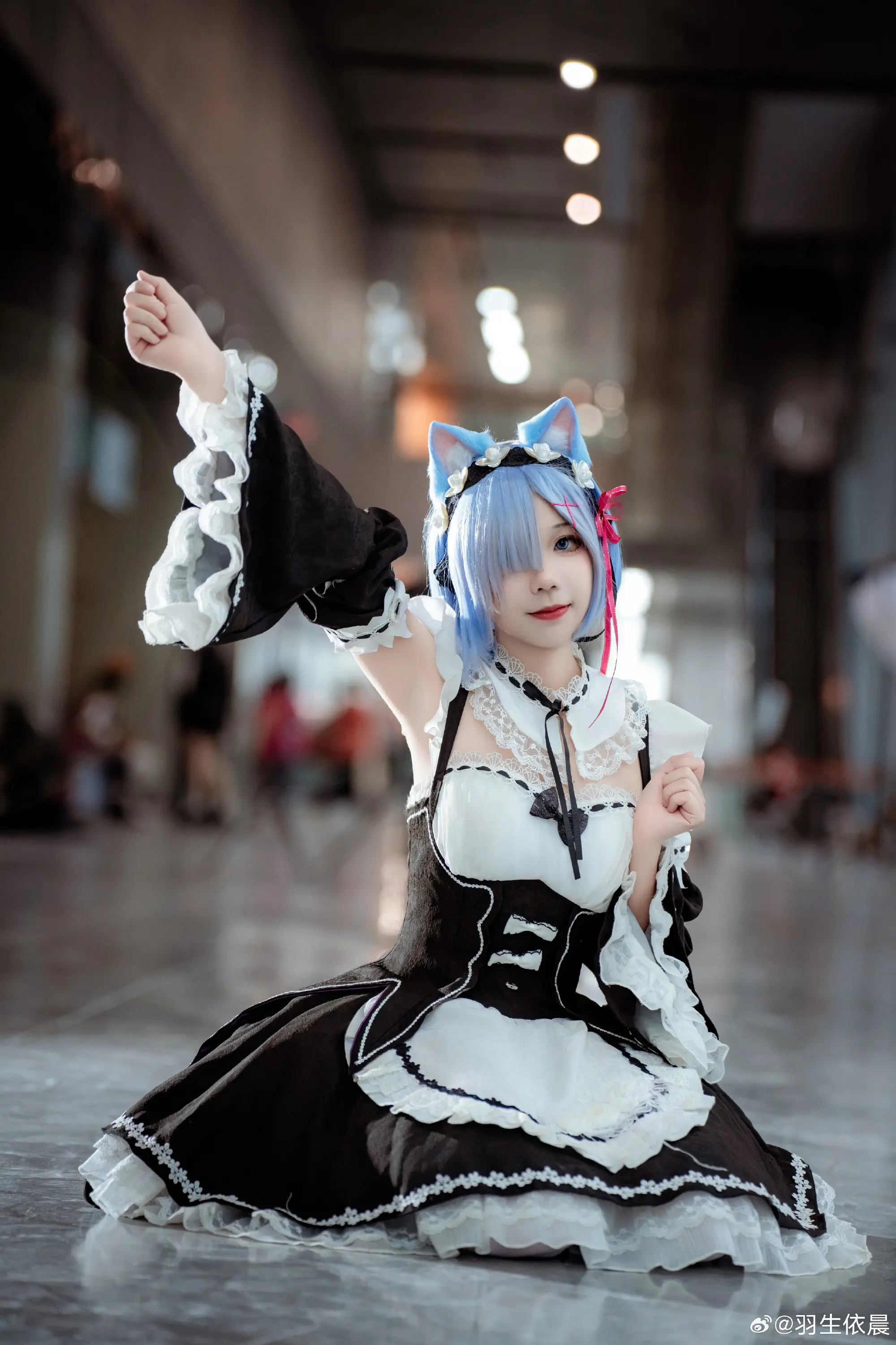 COSPLAY 蕾姆最最最喜欢你了 Re：从零开始的异世界生活@羽生依晨 COSPLAY-第5张