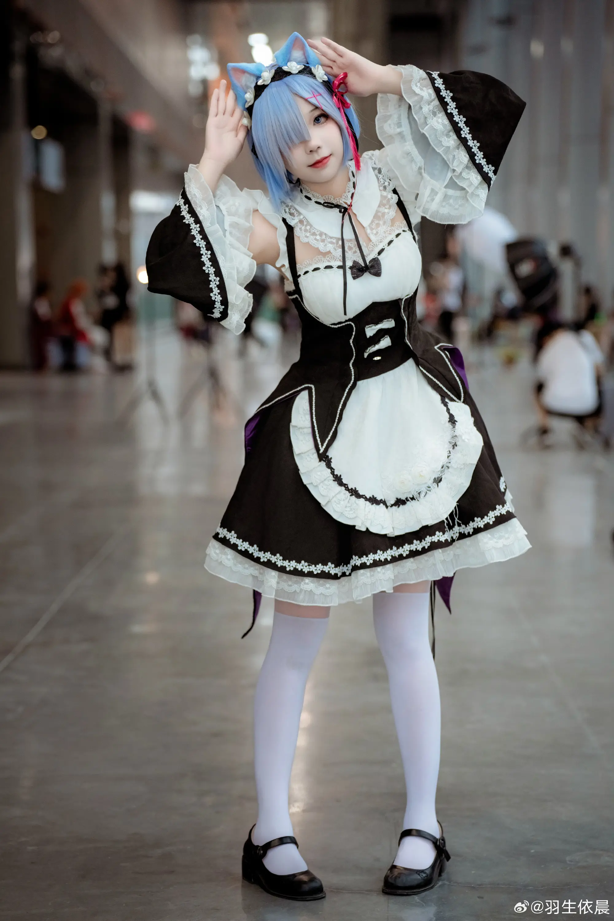 COSPLAY 蕾姆最最最喜欢你了 Re：从零开始的异世界生活@羽生依晨 COSPLAY-第6张