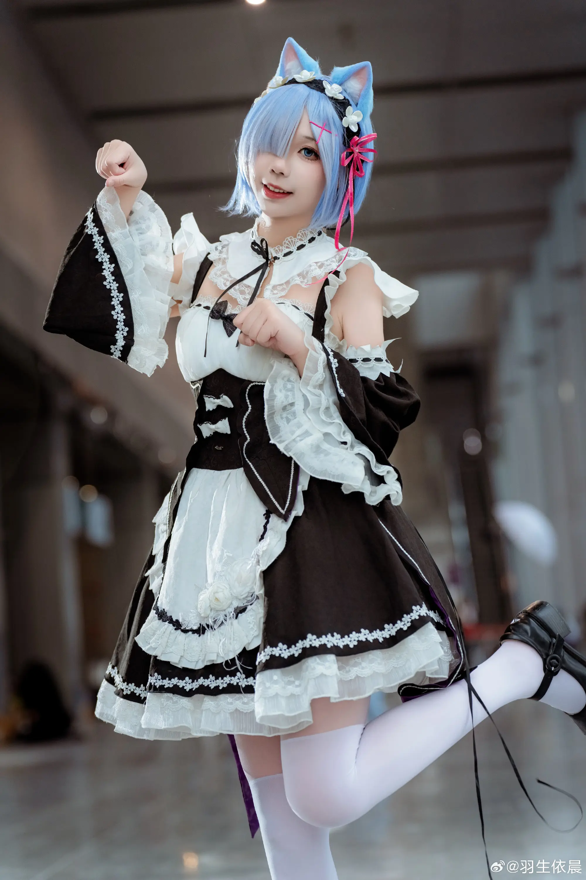 COSPLAY 蕾姆最最最喜欢你了 Re：从零开始的异世界生活@羽生依晨 COSPLAY-第7张