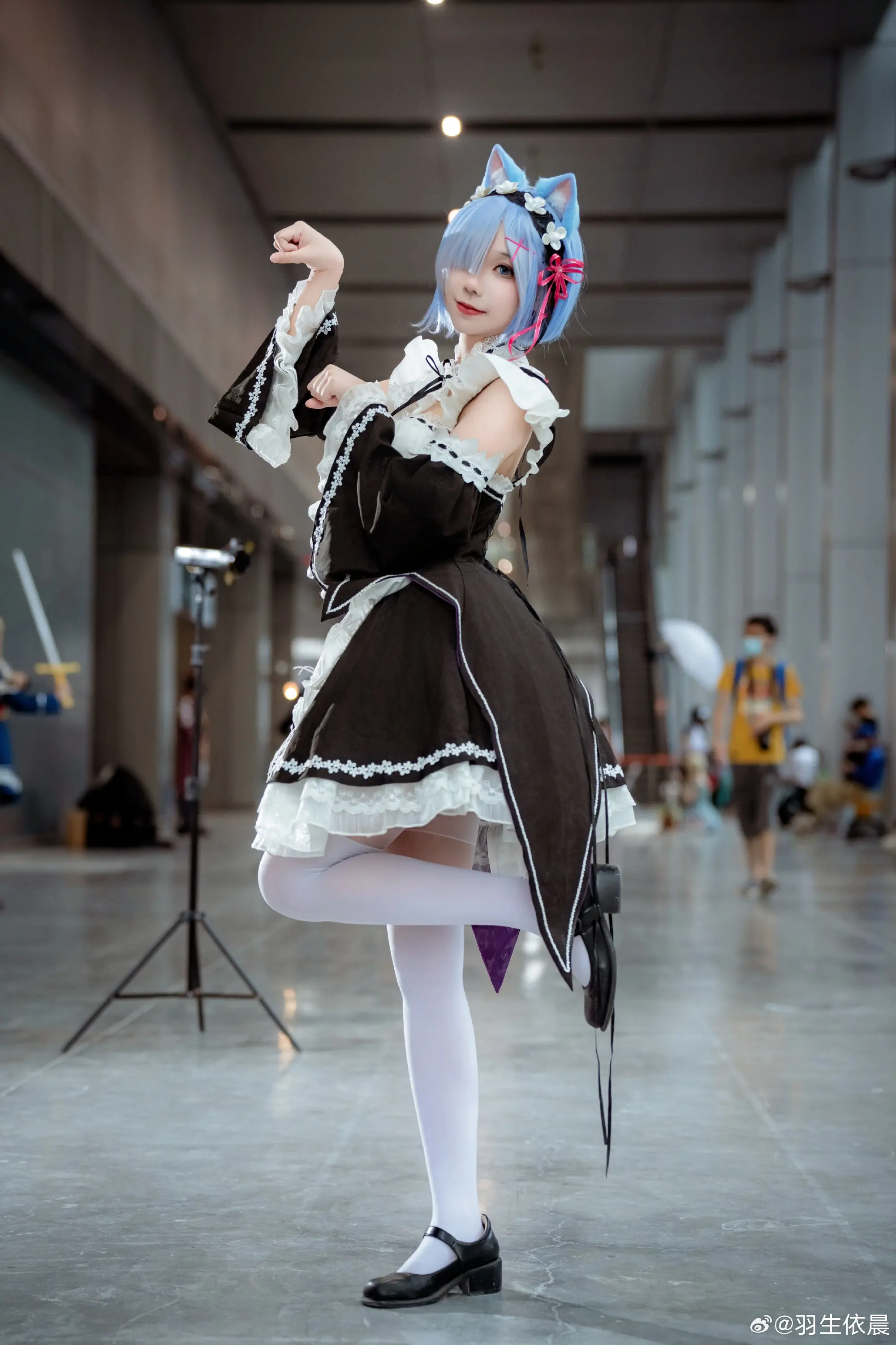 COSPLAY 蕾姆最最最喜欢你了 Re：从零开始的异世界生活@羽生依晨 COSPLAY-第9张