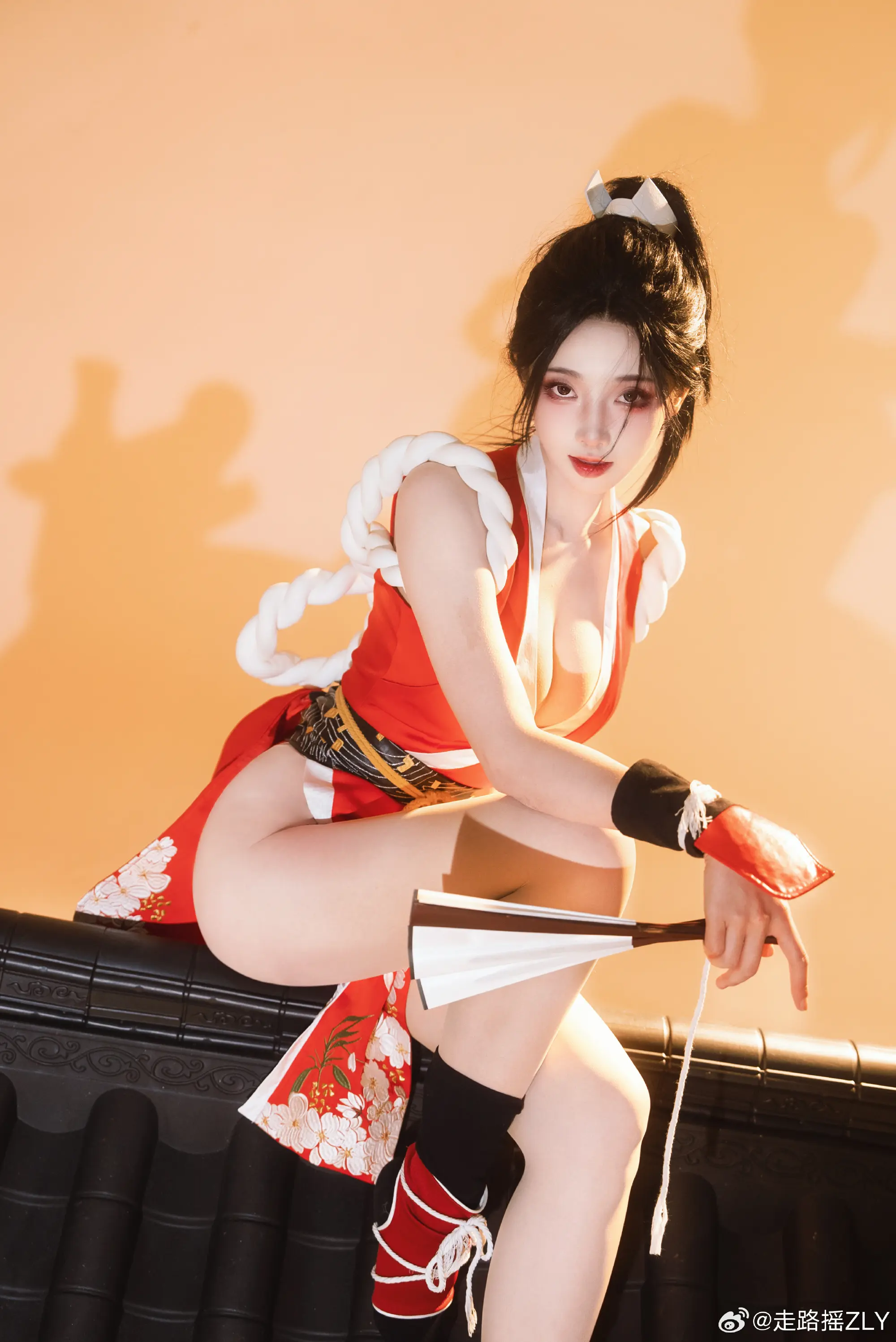 COSPLAY 不要不知……不知好歹！永劫无间 不知火舞@走路摇ZLY-公众号小姨ai