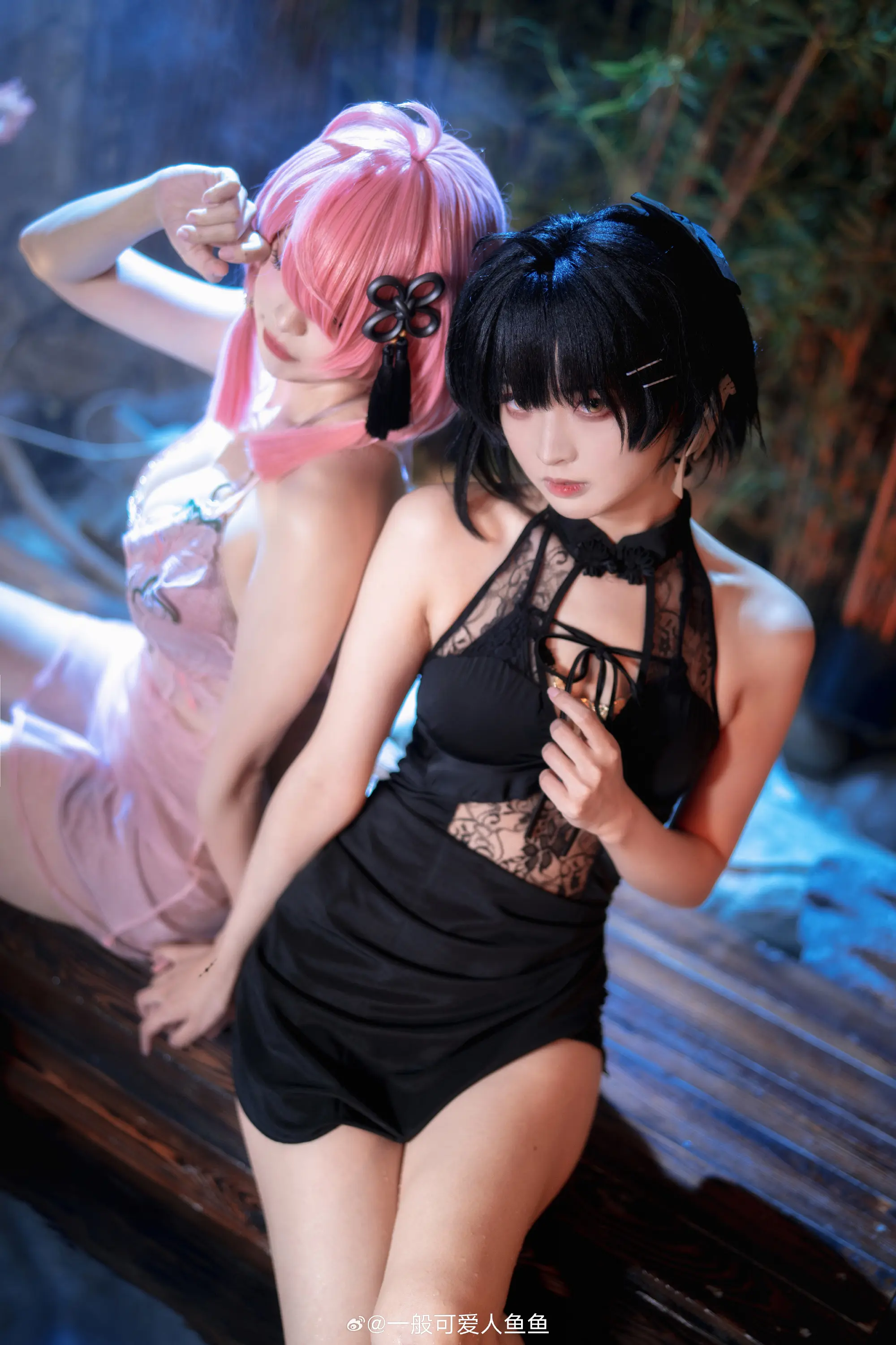 COSPLAY 冬天到了，要不要一起泡温泉呢 鸣潮 桃祈@一般可爱人鱼鱼 COSPLAY-第6张
