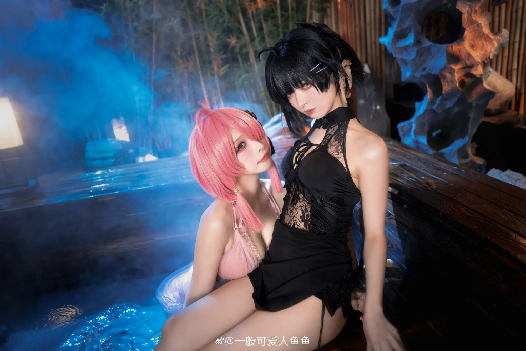 COSPLAY 冬天到了，要不要一起泡温泉呢 鸣潮 桃祈@一般可爱人鱼鱼 COSPLAY-第7张