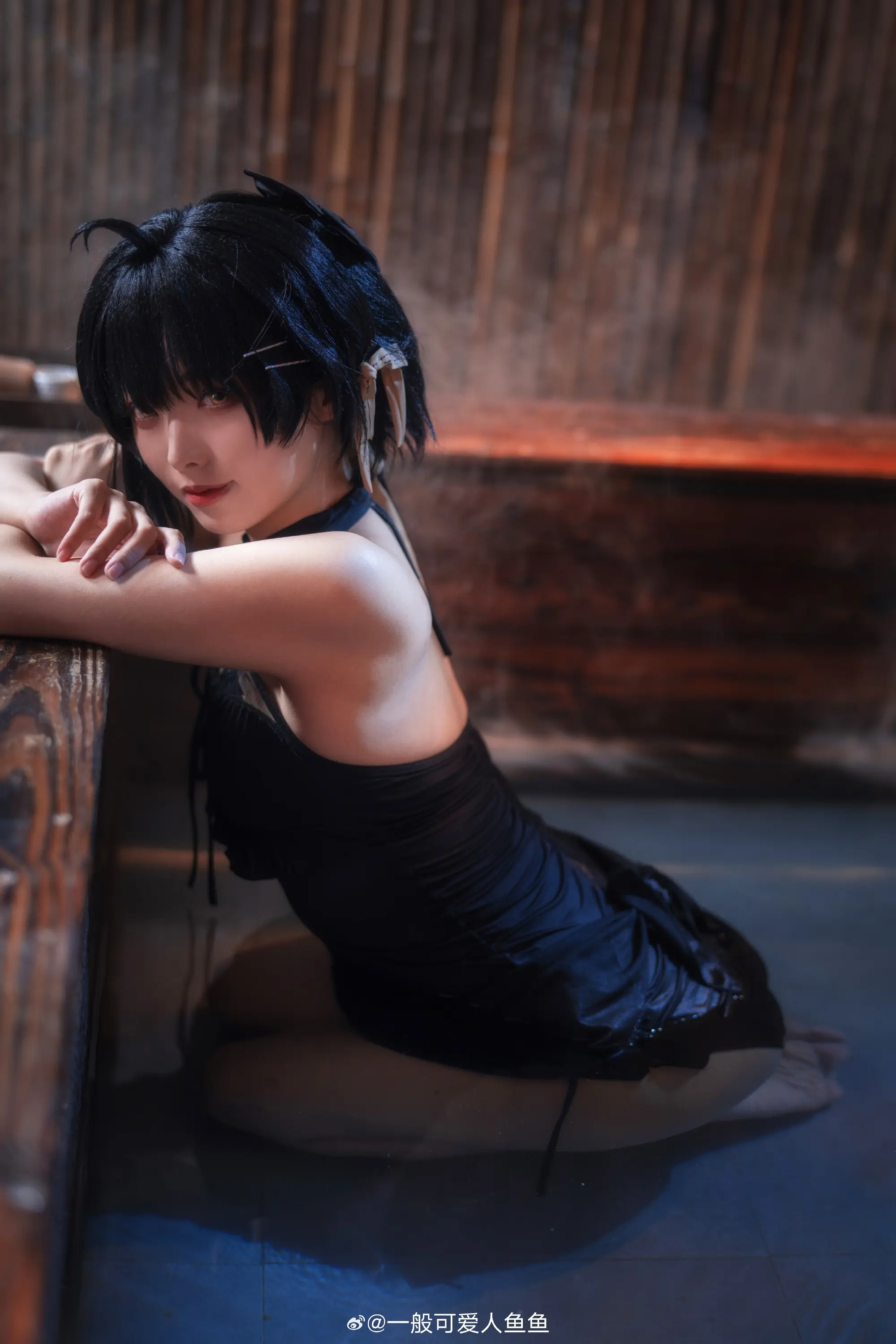 COSPLAY 冬天到了，要不要一起泡温泉呢 鸣潮 桃祈@一般可爱人鱼鱼 COSPLAY-第10张