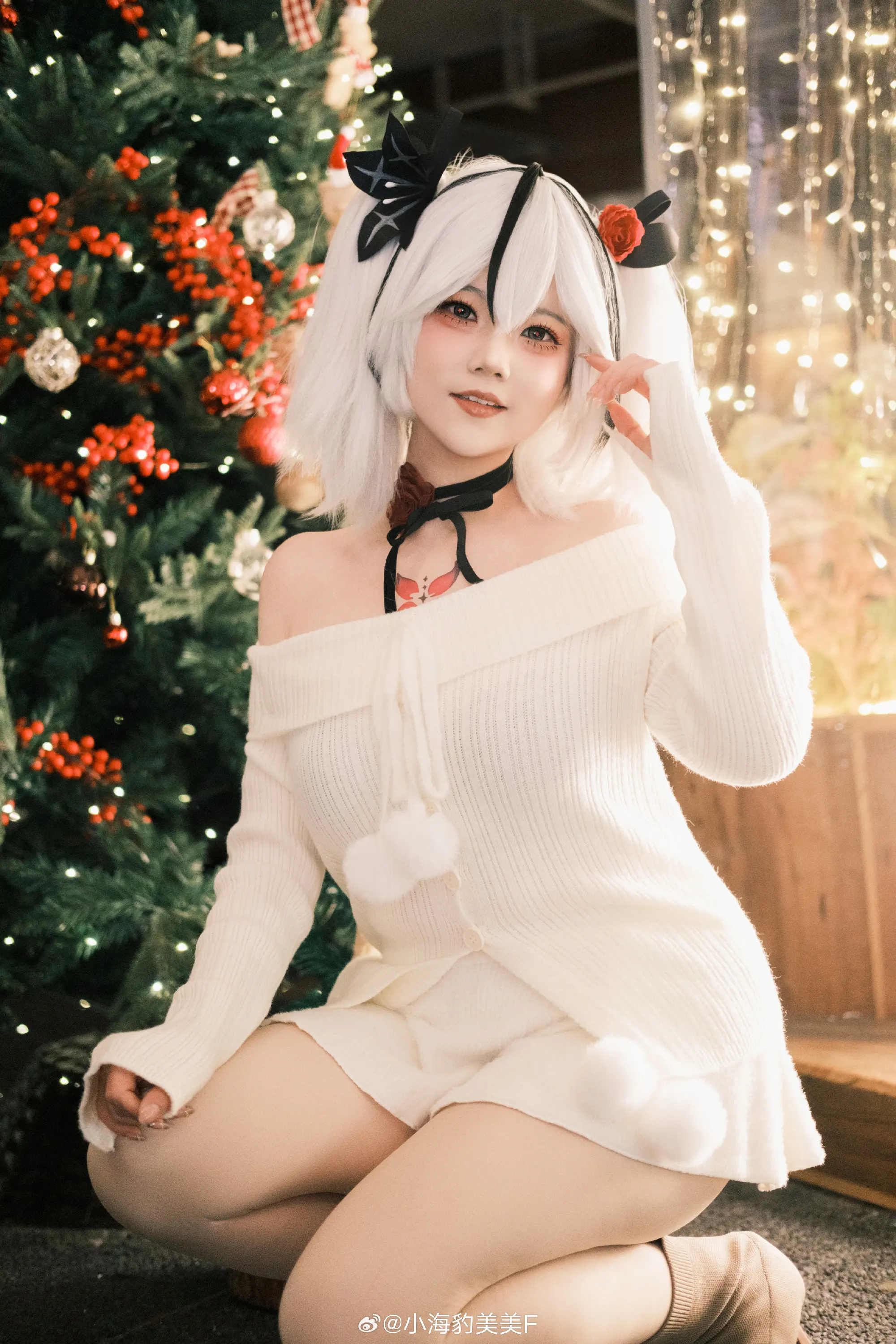 cosplay 这是我与你必然相遇的世界～Part 2。 鸣潮 椿@小海豹美美F-公众号小姨ai