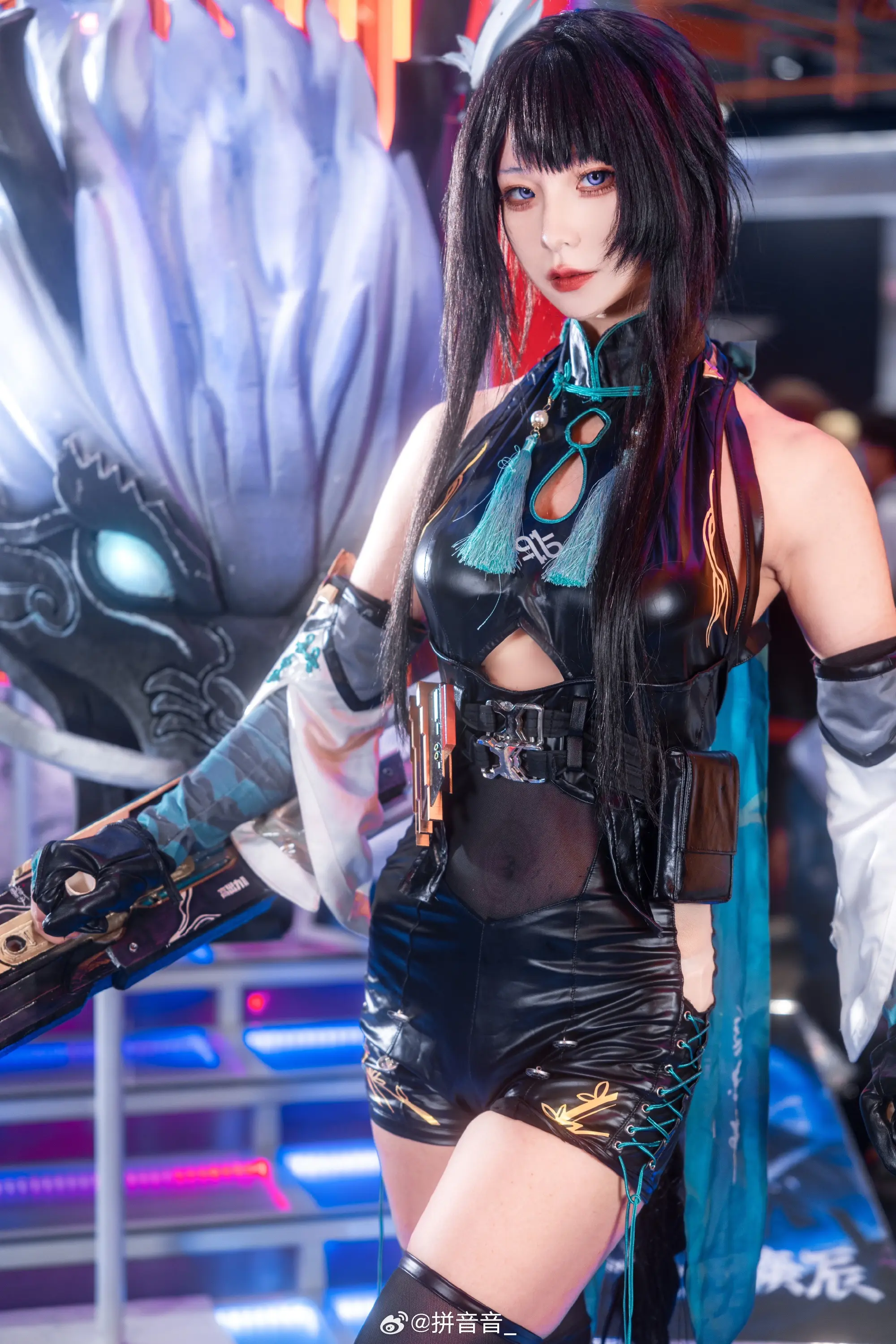 COSPLAY 深空之眼 繁杂琐事，我已处理掉了。」——巡天·英招@拼音音_-公众号小姨ai