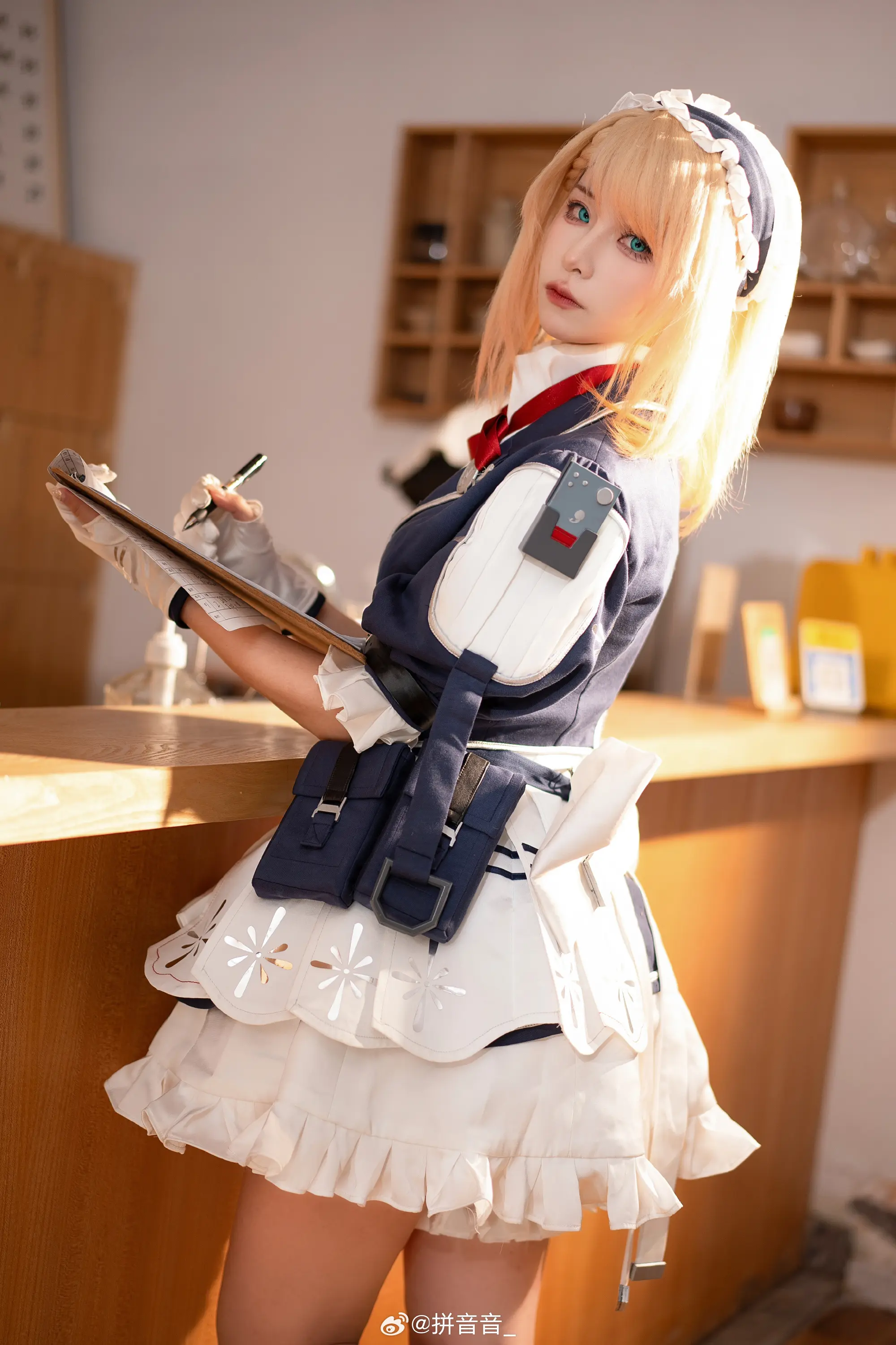 COSPLAY 长官，接下来，请您继续期待我的表现吧 少女前线2 追放 桑朵莱希@拼音音_ COSPLAY-第6张