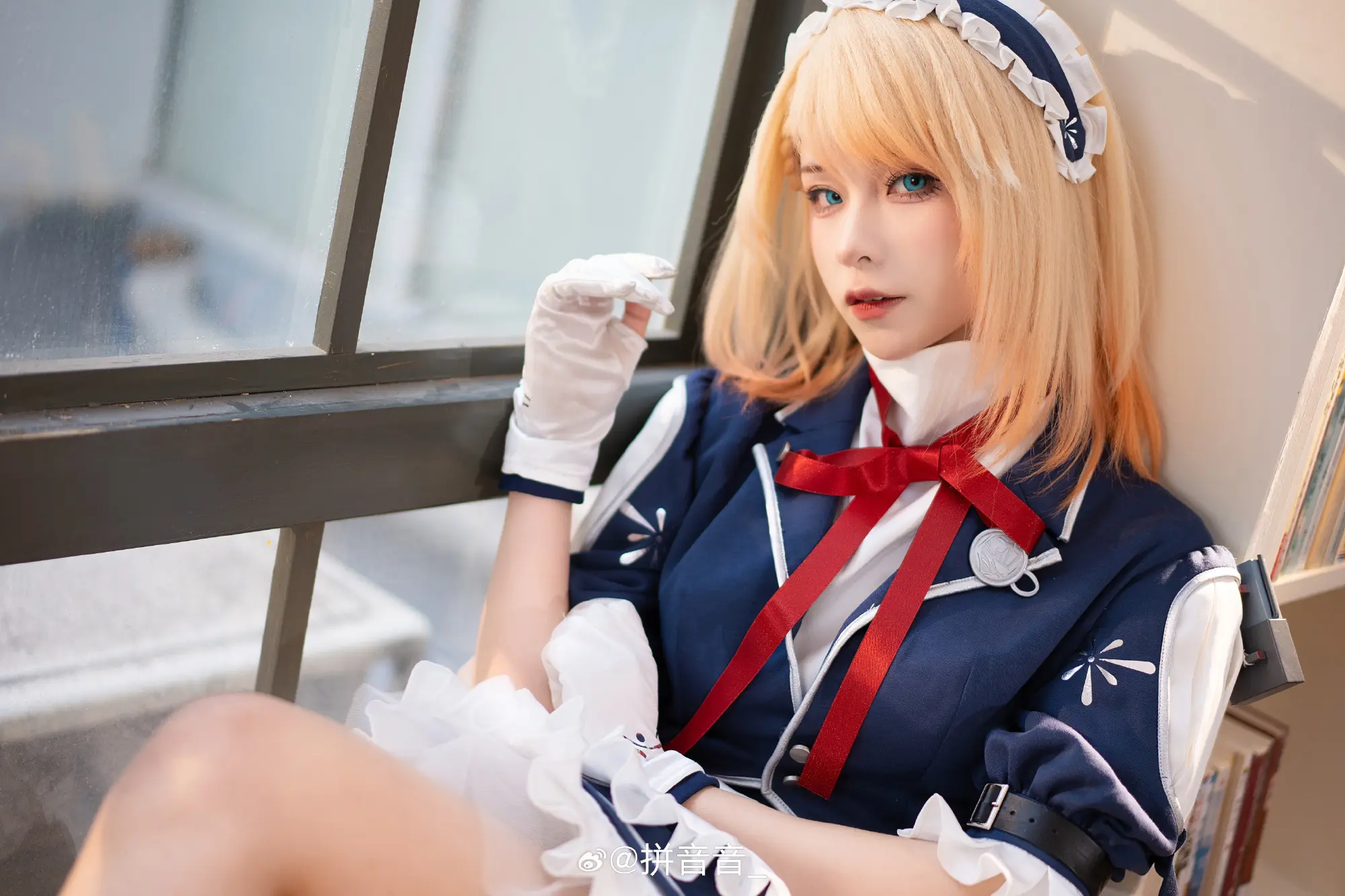 COSPLAY 长官，接下来，请您继续期待我的表现吧 少女前线2 追放 桑朵莱希@拼音音_ COSPLAY-第11张