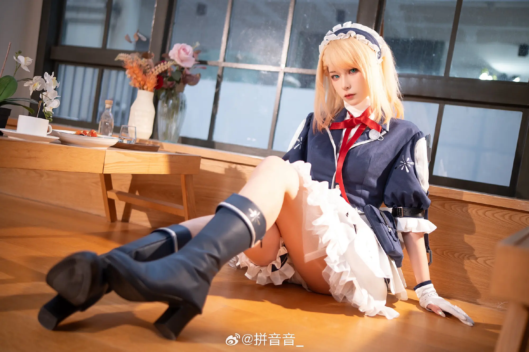 COSPLAY 长官，接下来，请您继续期待我的表现吧 少女前线2 追放 桑朵莱希@拼音音_ COSPLAY-第8张