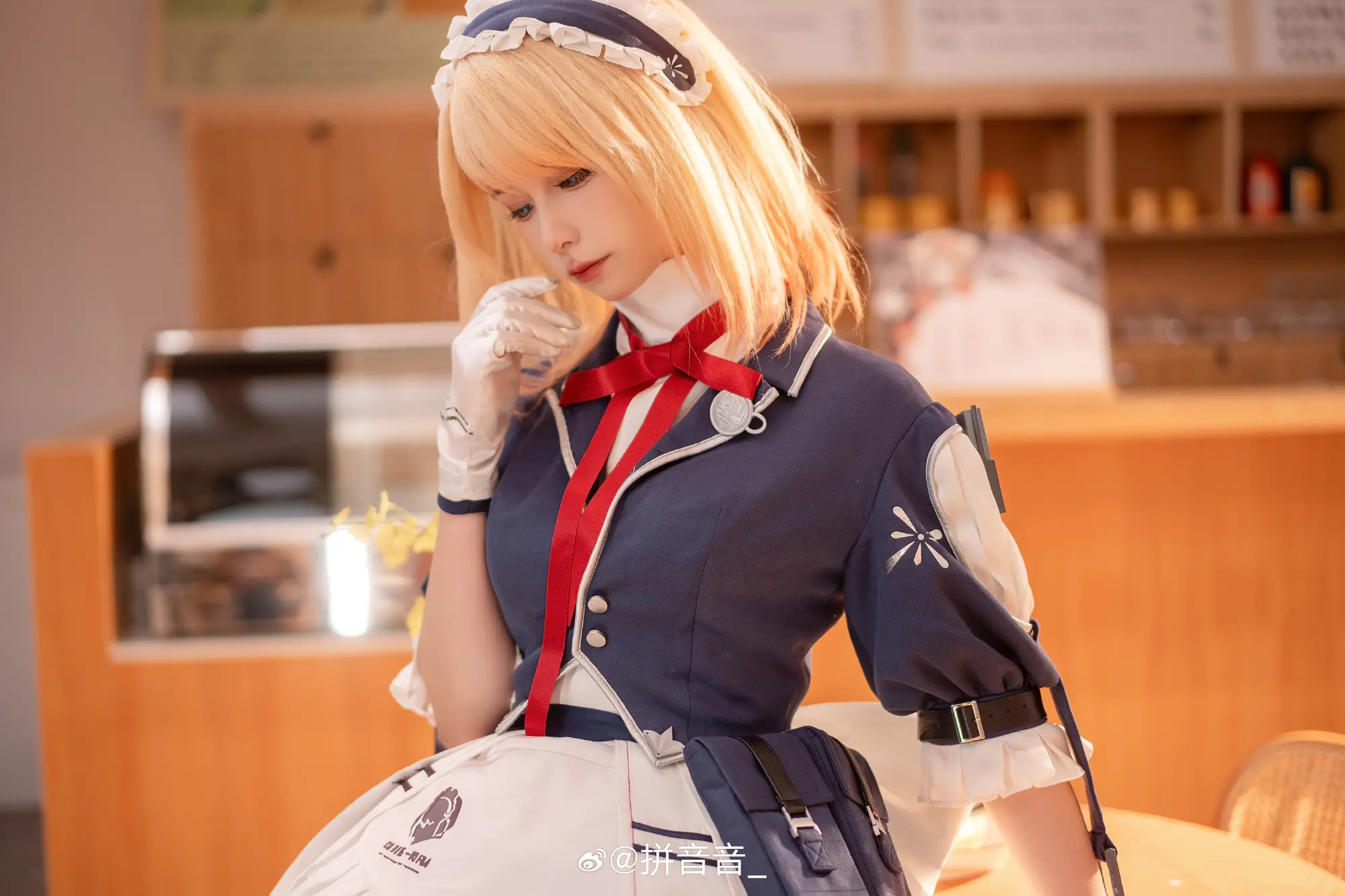 COSPLAY 长官，接下来，请您继续期待我的表现吧 少女前线2 追放 桑朵莱希@拼音音_ COSPLAY-第10张
