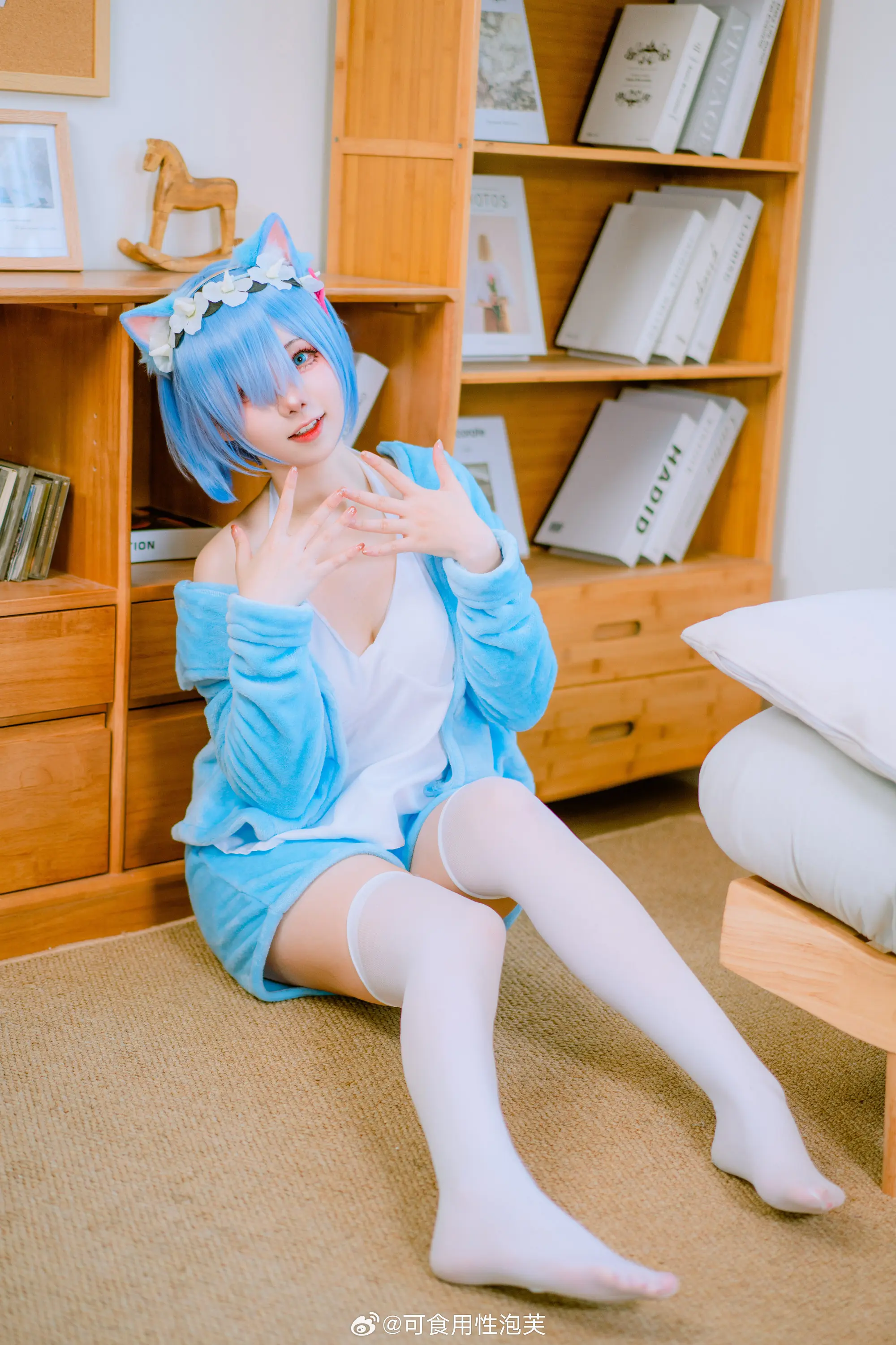 cosplay re0 蕾姆@一大碗杏仁豆腐 COSPLAY-第12张