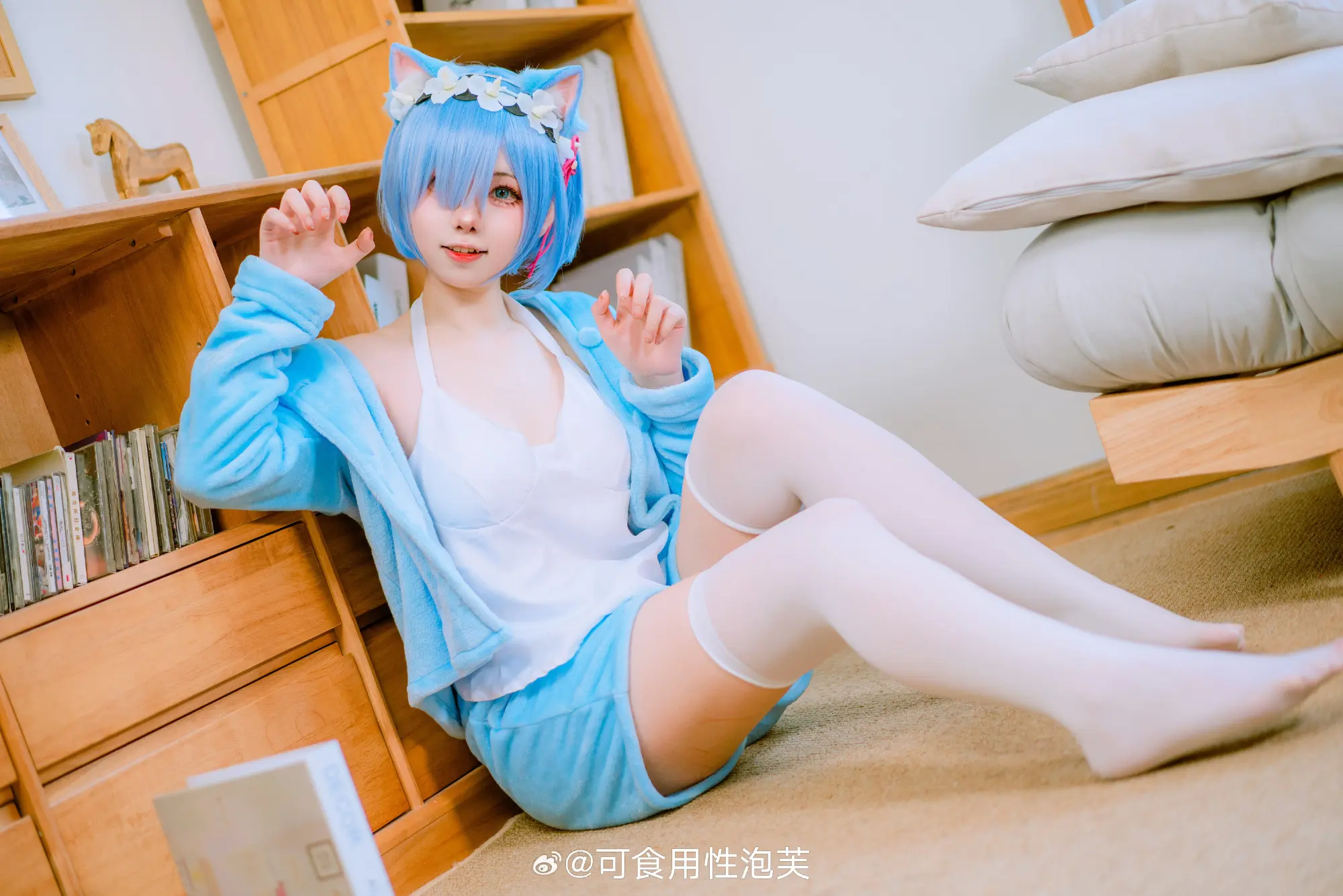 cosplay re0 蕾姆@一大碗杏仁豆腐 COSPLAY-第13张