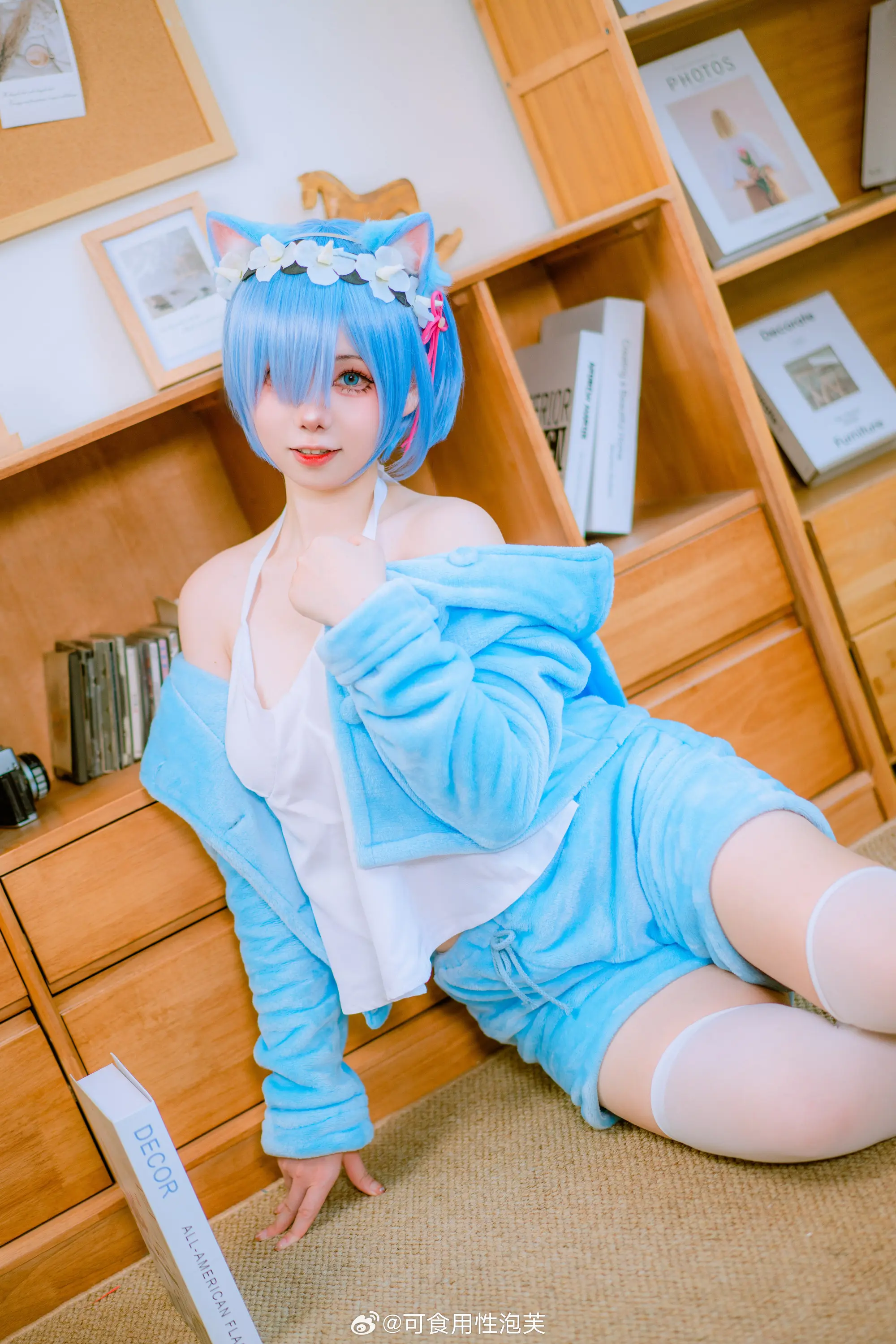 cosplay re0 蕾姆@一大碗杏仁豆腐 COSPLAY-第15张