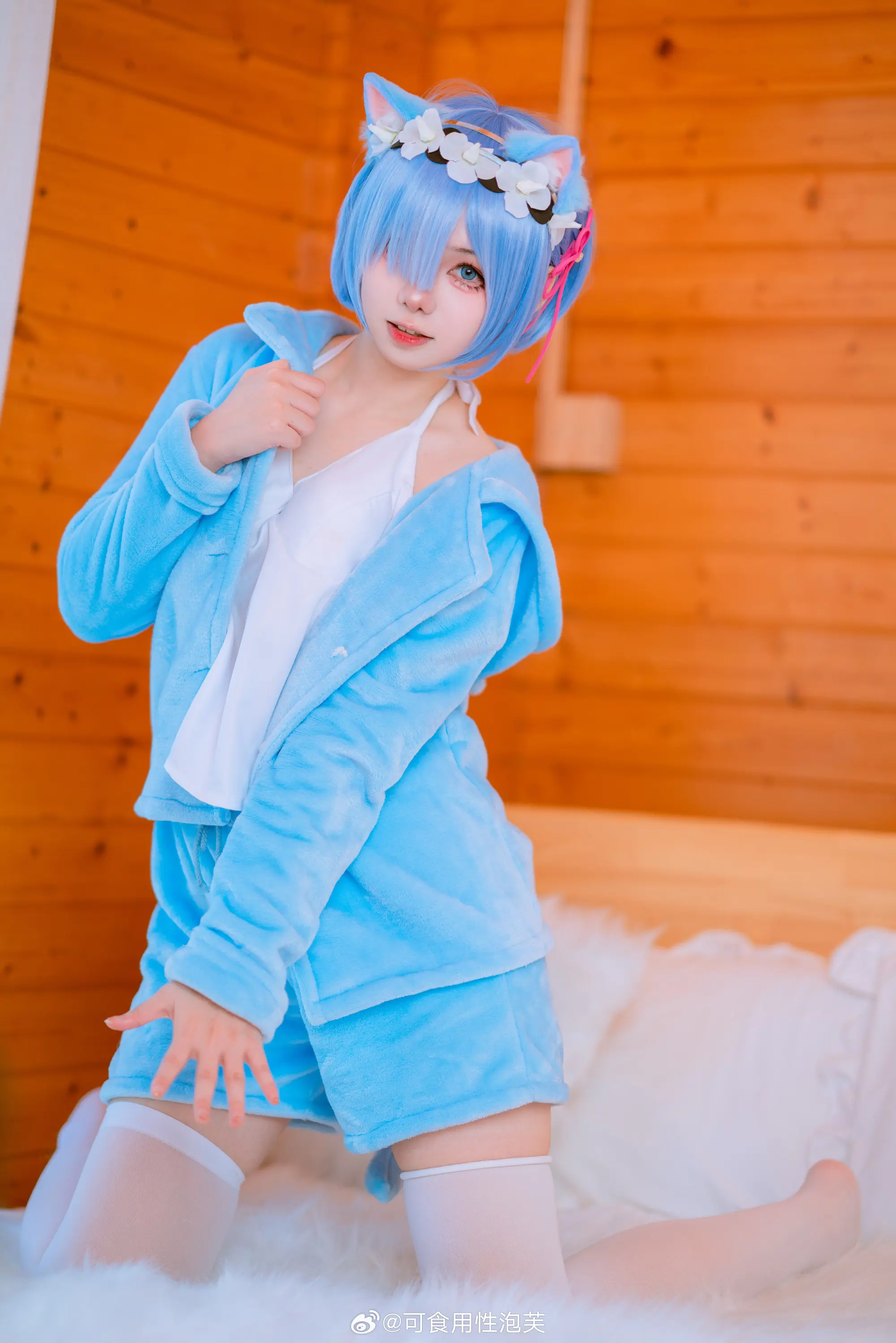 cosplay re0 蕾姆@一大碗杏仁豆腐 COSPLAY-第17张