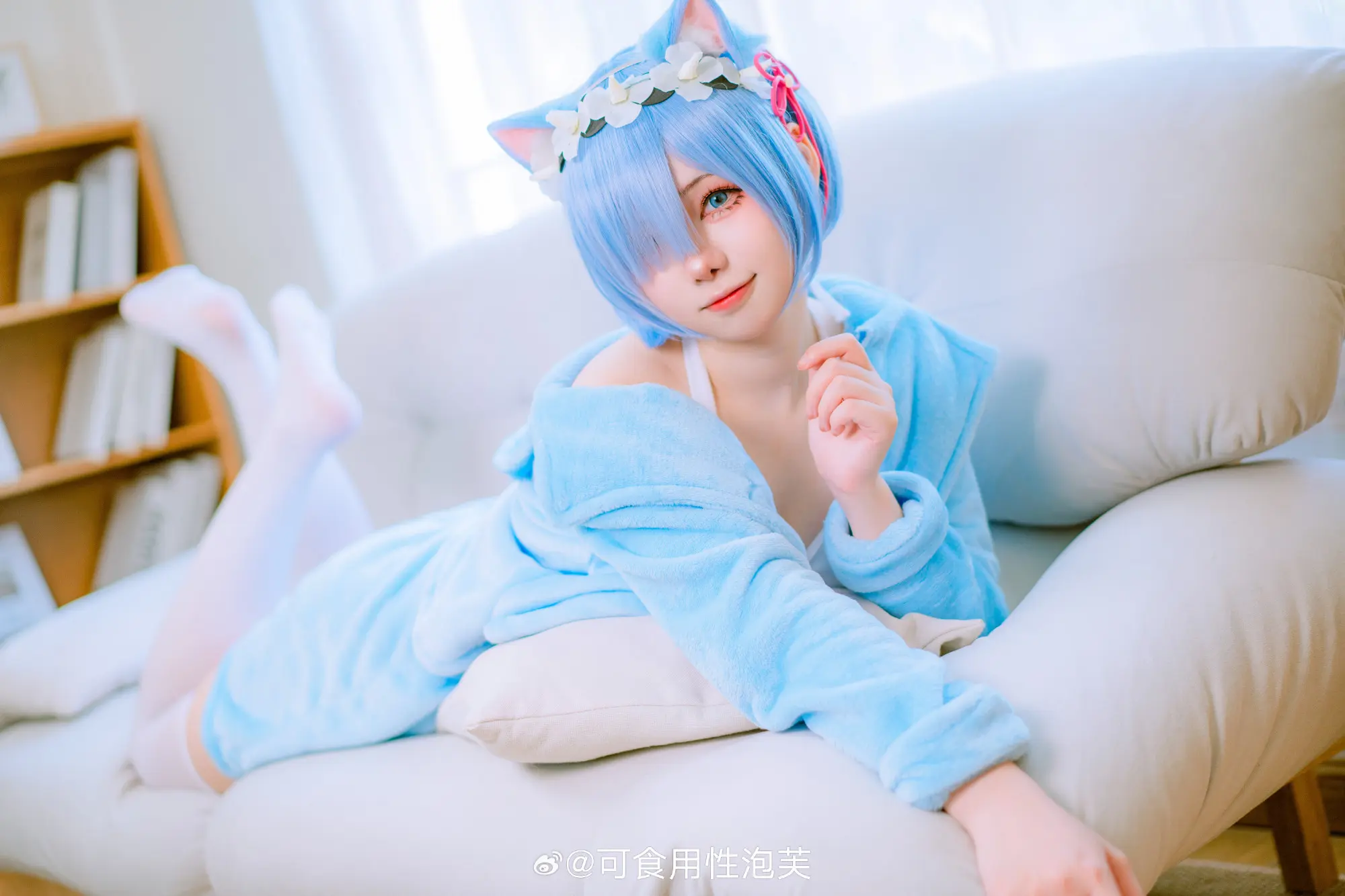 cosplay re0 蕾姆@一大碗杏仁豆腐 COSPLAY-第10张