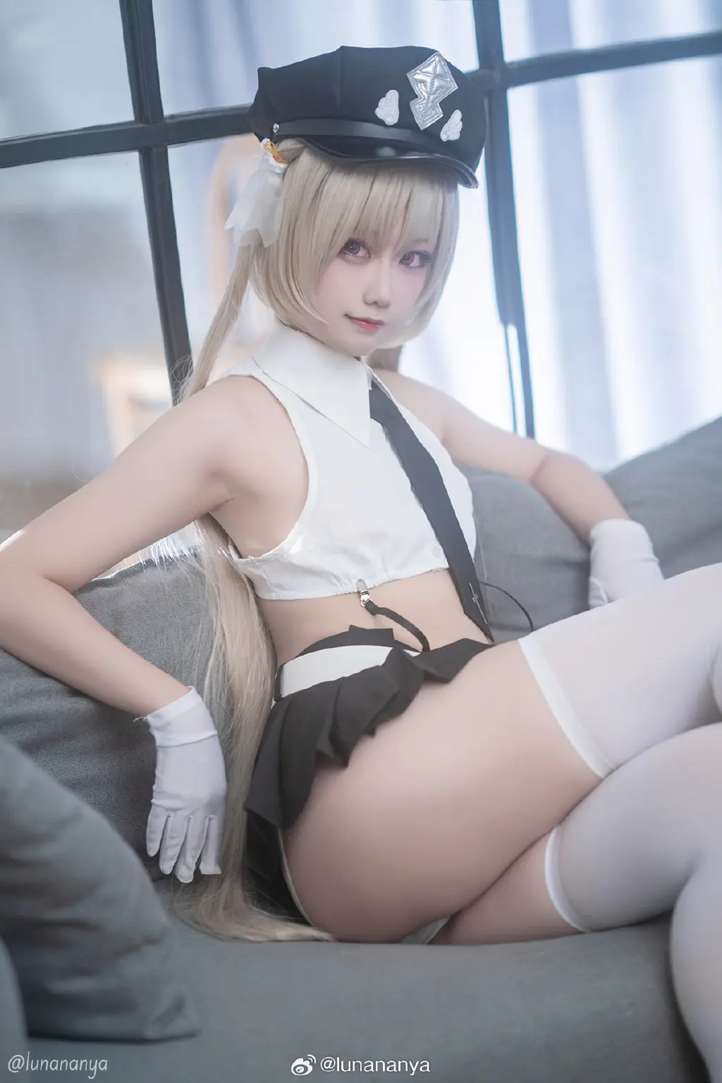 cosplay 终于cos了最爱的rurudo老师的女儿天使警察エル！ 天使警察エル@lunananya COSPLAY-第2张
