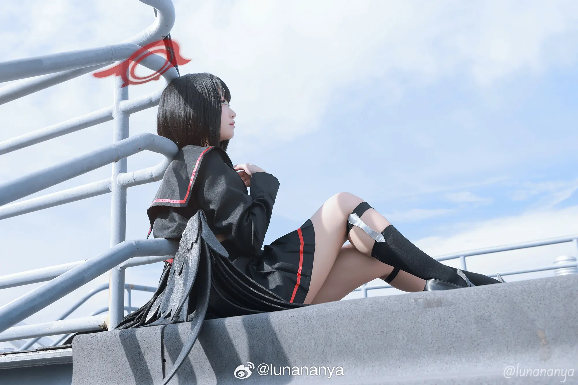COSPLAY 蔚蓝档案 静山真白@lunananya COSPLAY-第7张