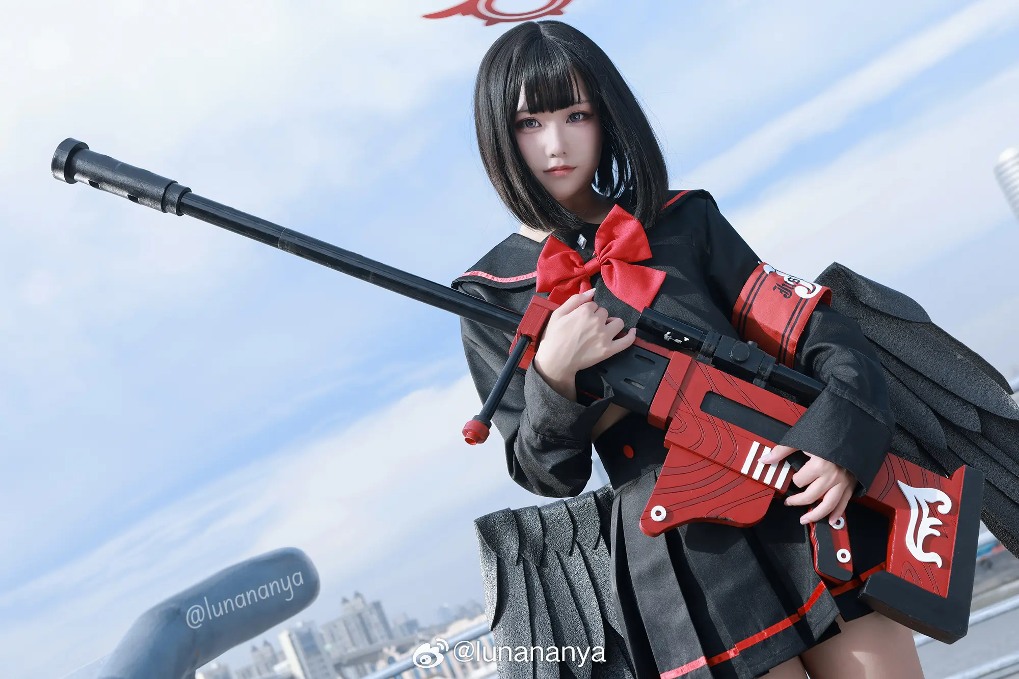 COSPLAY 蔚蓝档案 静山真白@lunananya COSPLAY-第2张