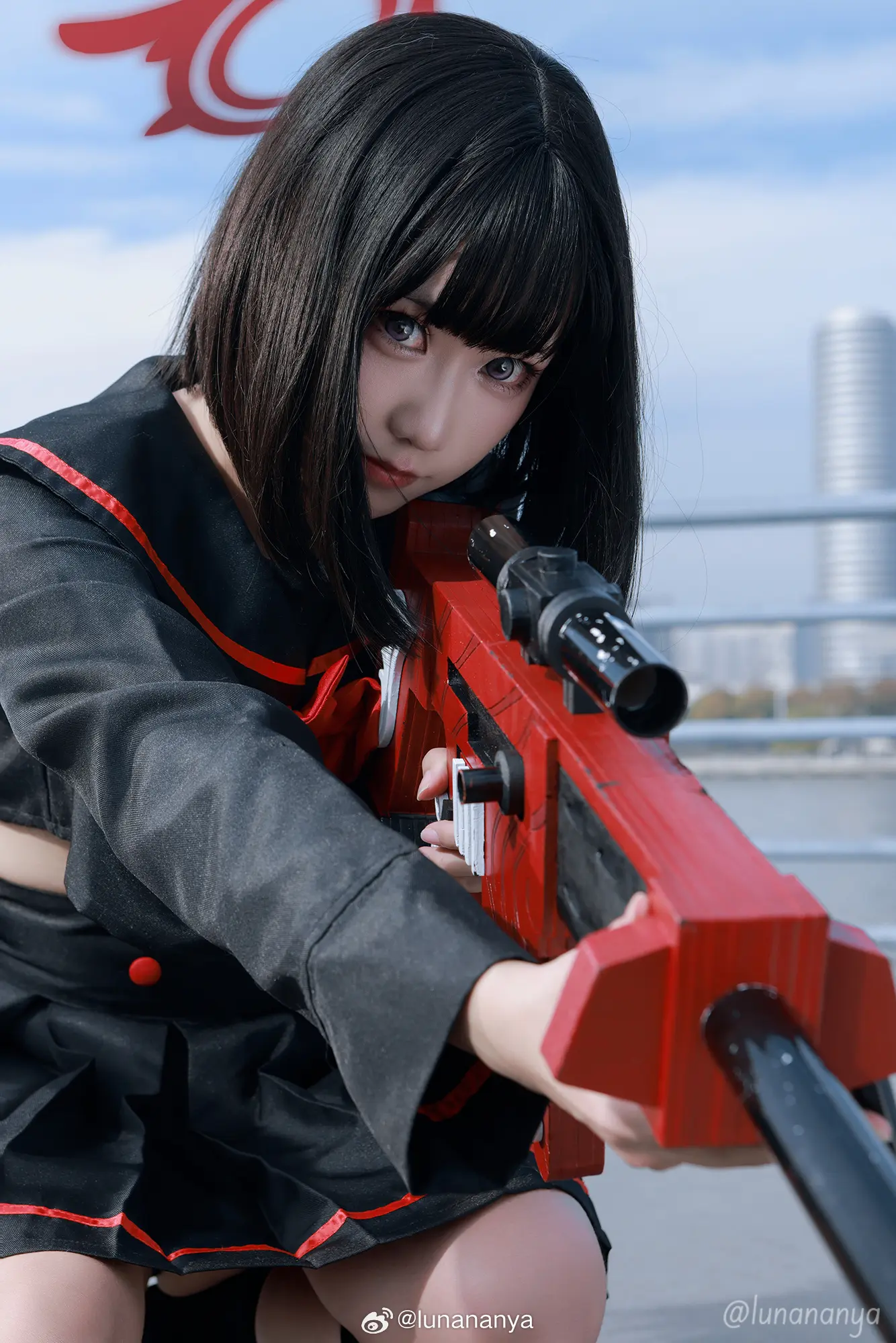 COSPLAY 蔚蓝档案 静山真白@lunananya COSPLAY-第3张