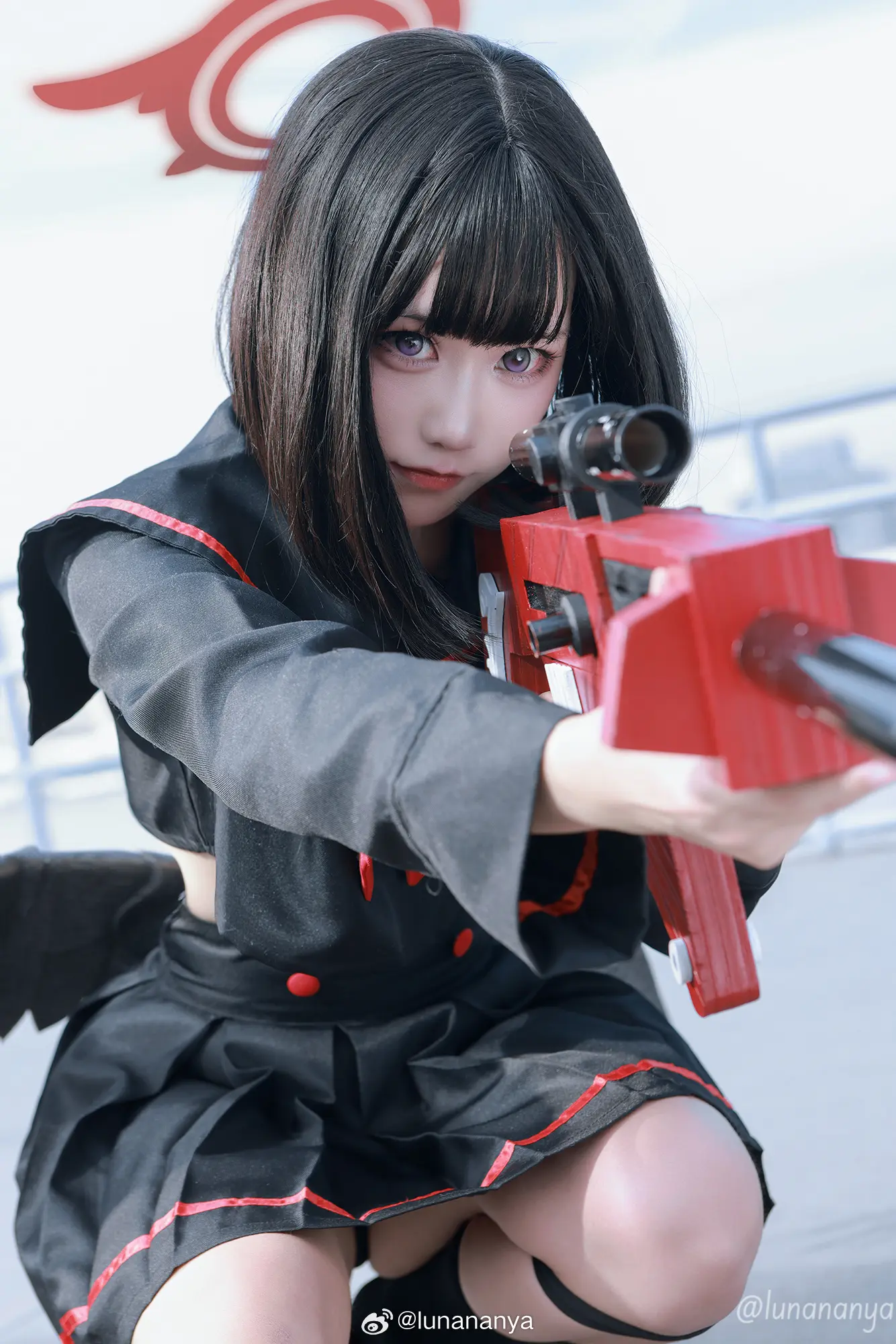 COSPLAY 蔚蓝档案 静山真白@lunananya COSPLAY-第4张