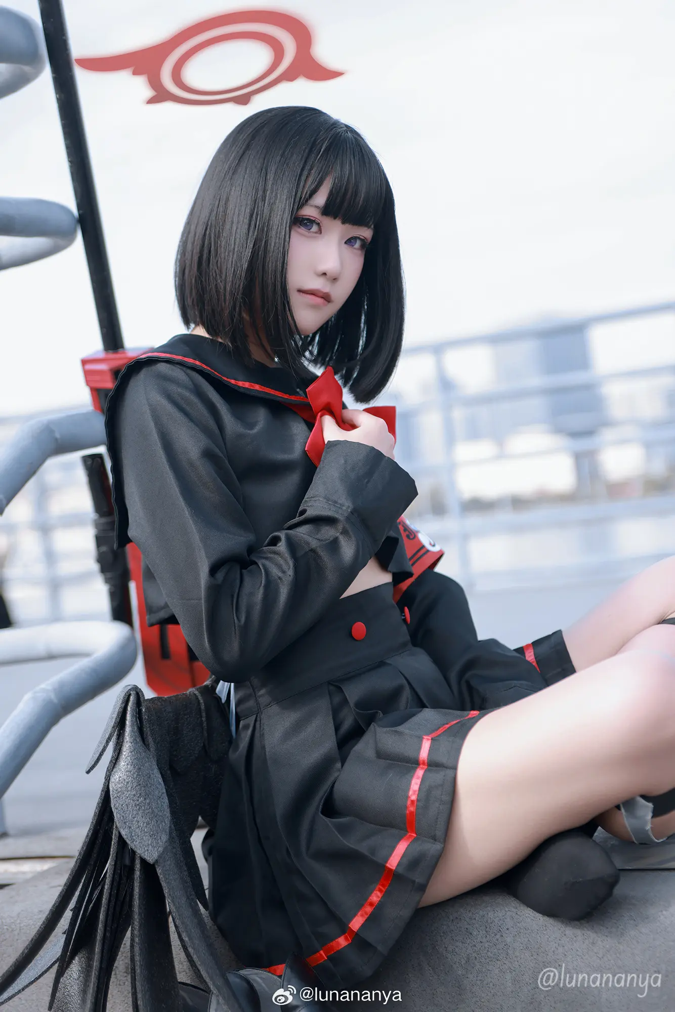 COSPLAY 蔚蓝档案 静山真白@lunananya COSPLAY-第8张
