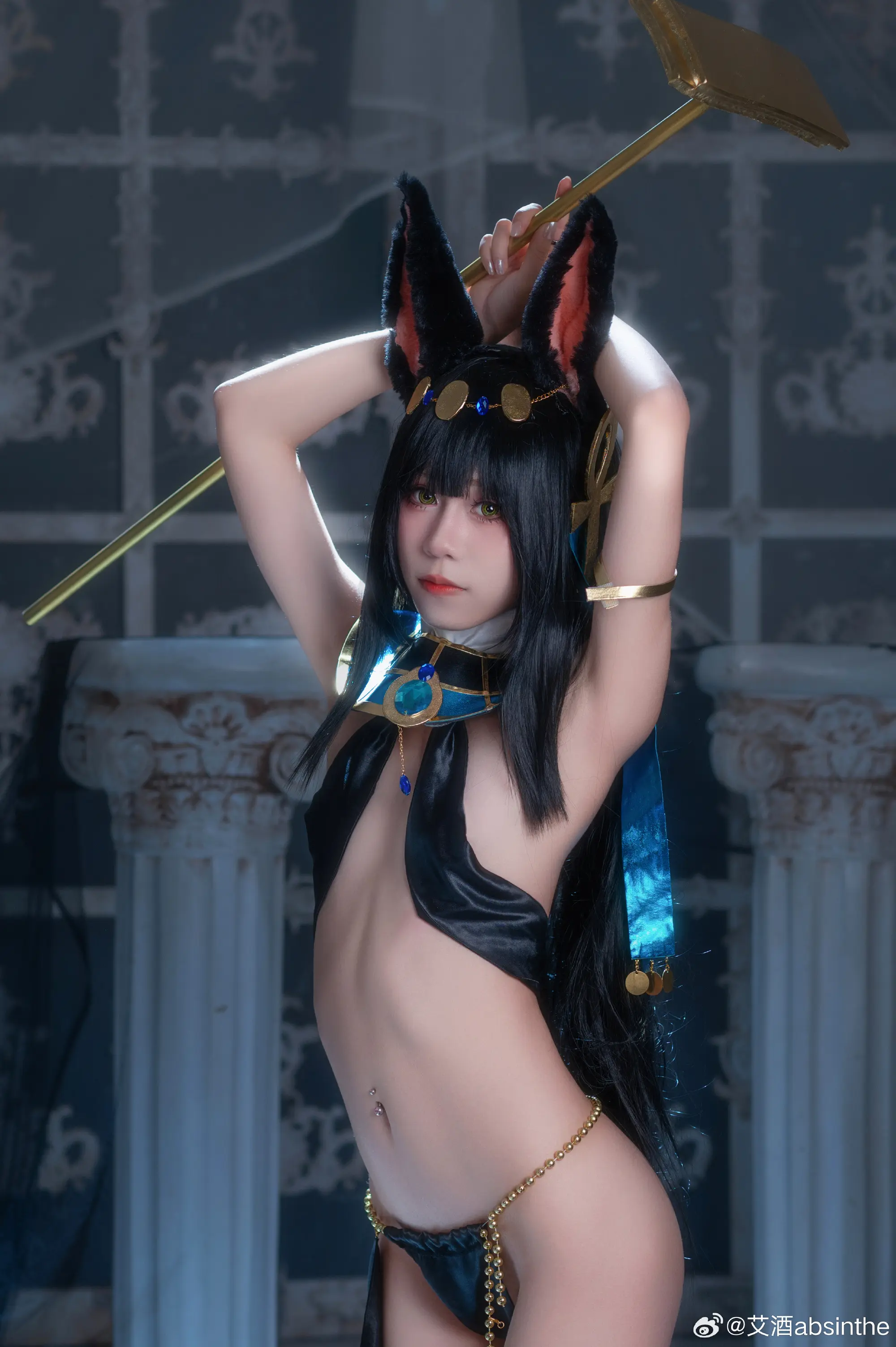 cosplay 阿努比斯～@三三大人要抱抱呀-公众号小姨ai