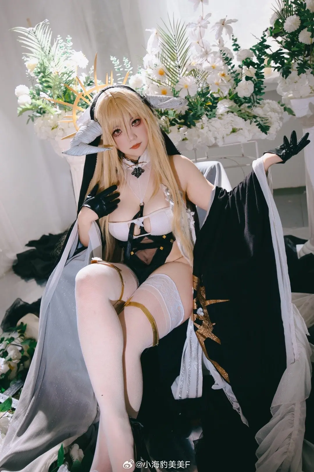 COSPLAY 我会为您祈祷，直到永远 碧蓝航线 怨仇@小海豹美美F-公众号小姨ai