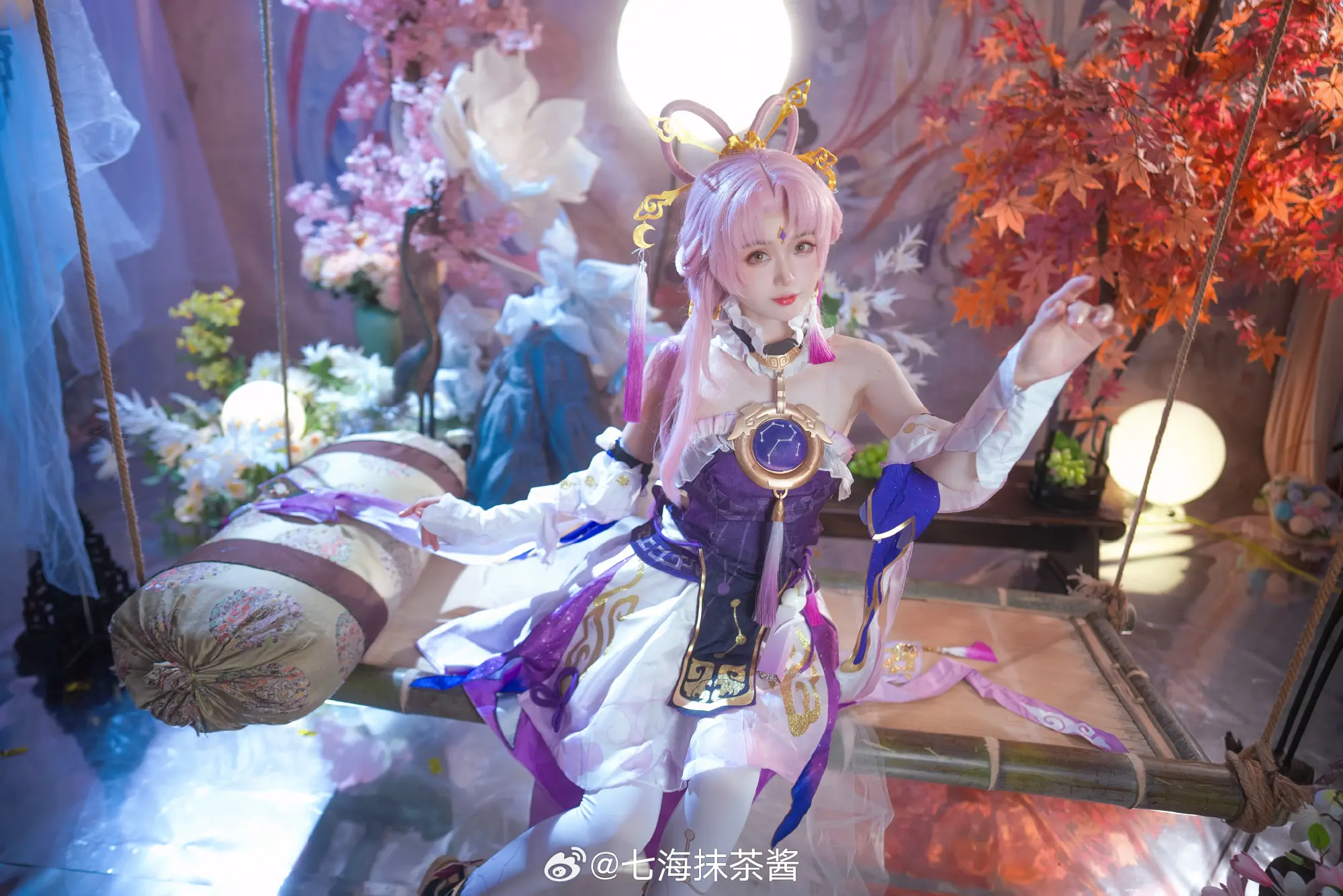 你的一举一动，早在法眼观测之内……崩坏:星穹铁道 符玄cos@七海抹茶酱-公众号小姨ai